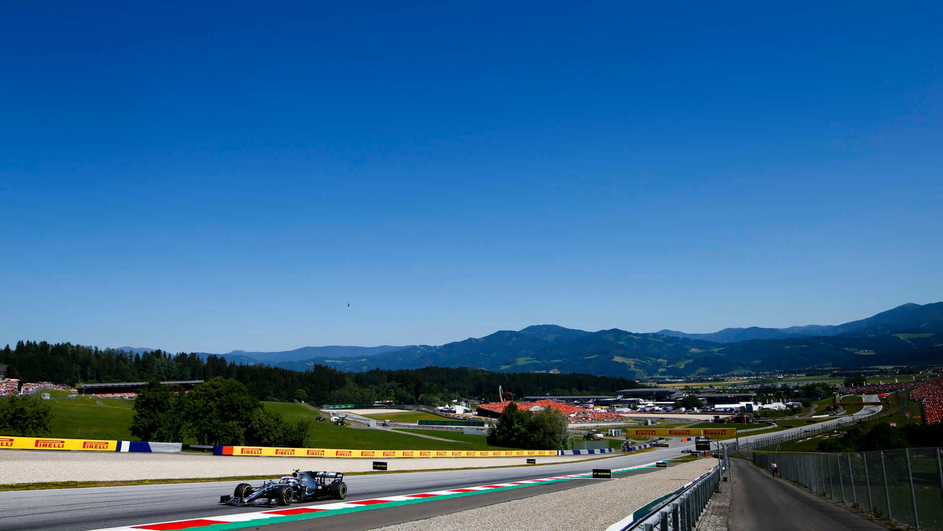 RED BULL RING, AUSTRIA - JUNE 30: Valtteri Bottas, Mercedes AMG W10 during the Austrian GP at Red