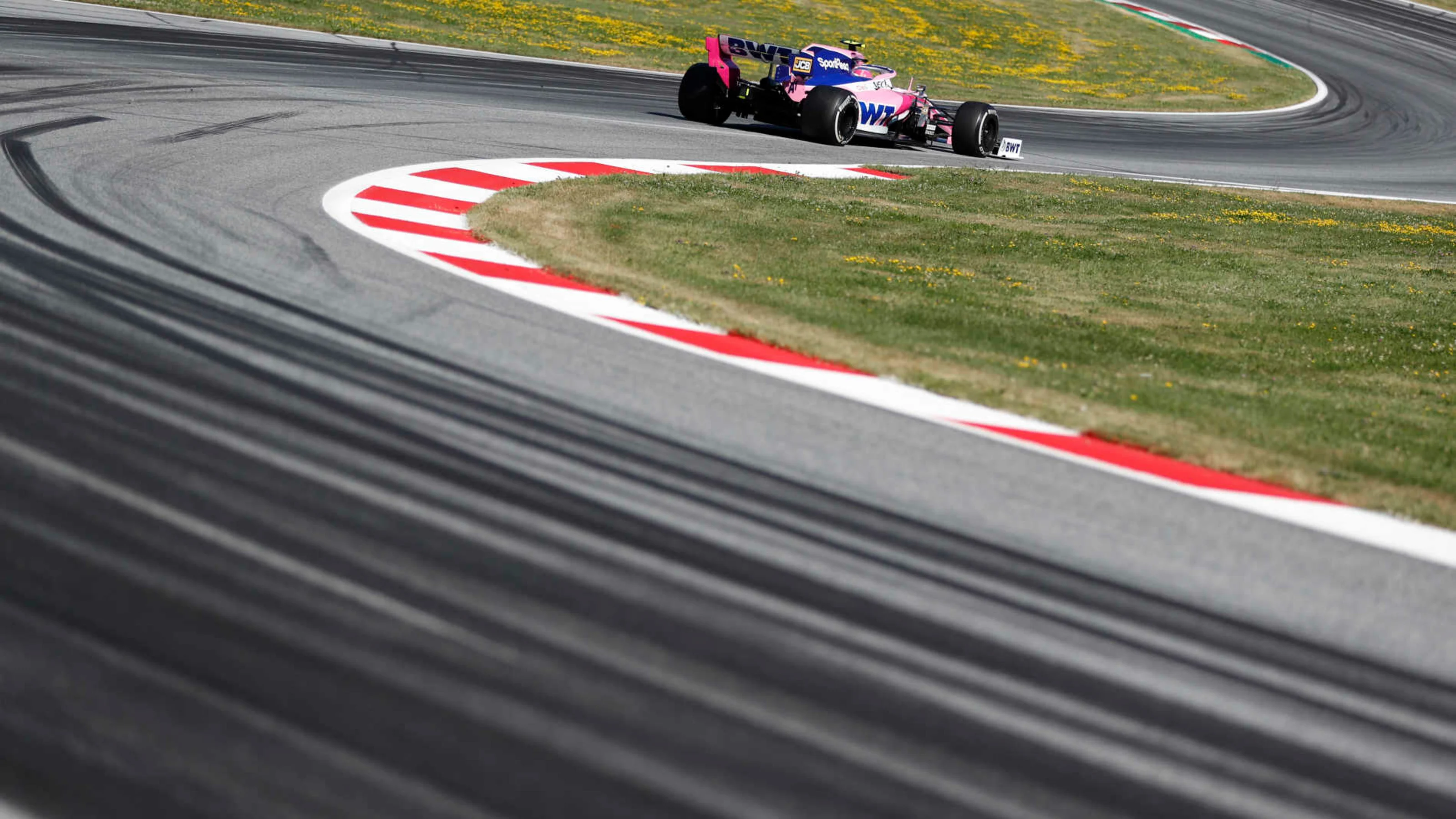 RED BULL RING, AUSTRIA - JUNE 30: Lance Stroll, Racing Point RP19 during the Austrian GP at Red