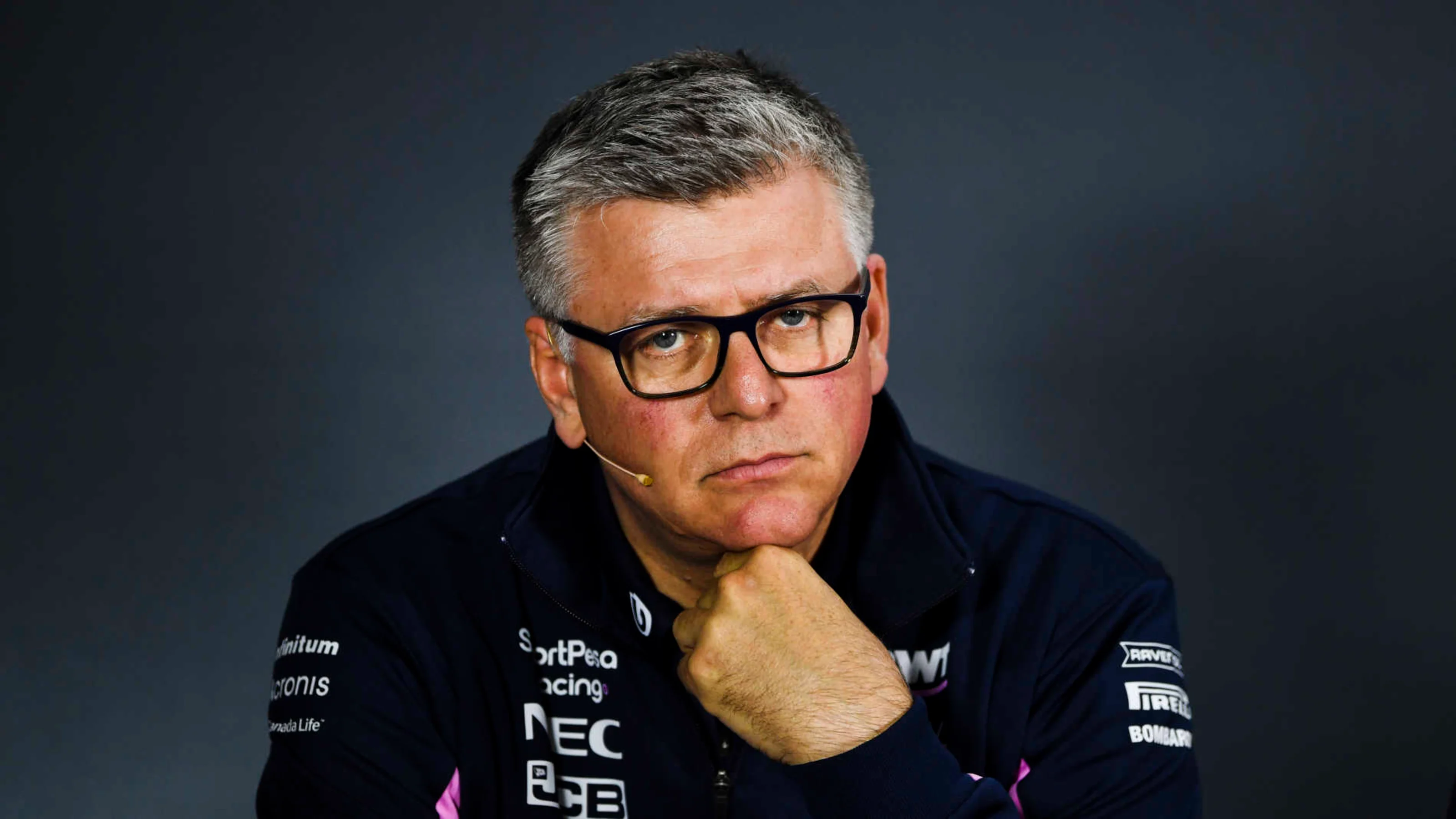 BAKU CITY CIRCUIT, AZERBAIJAN - APRIL 26: Otmar Szafnauer, Team Principal and CEO, Racing Point In