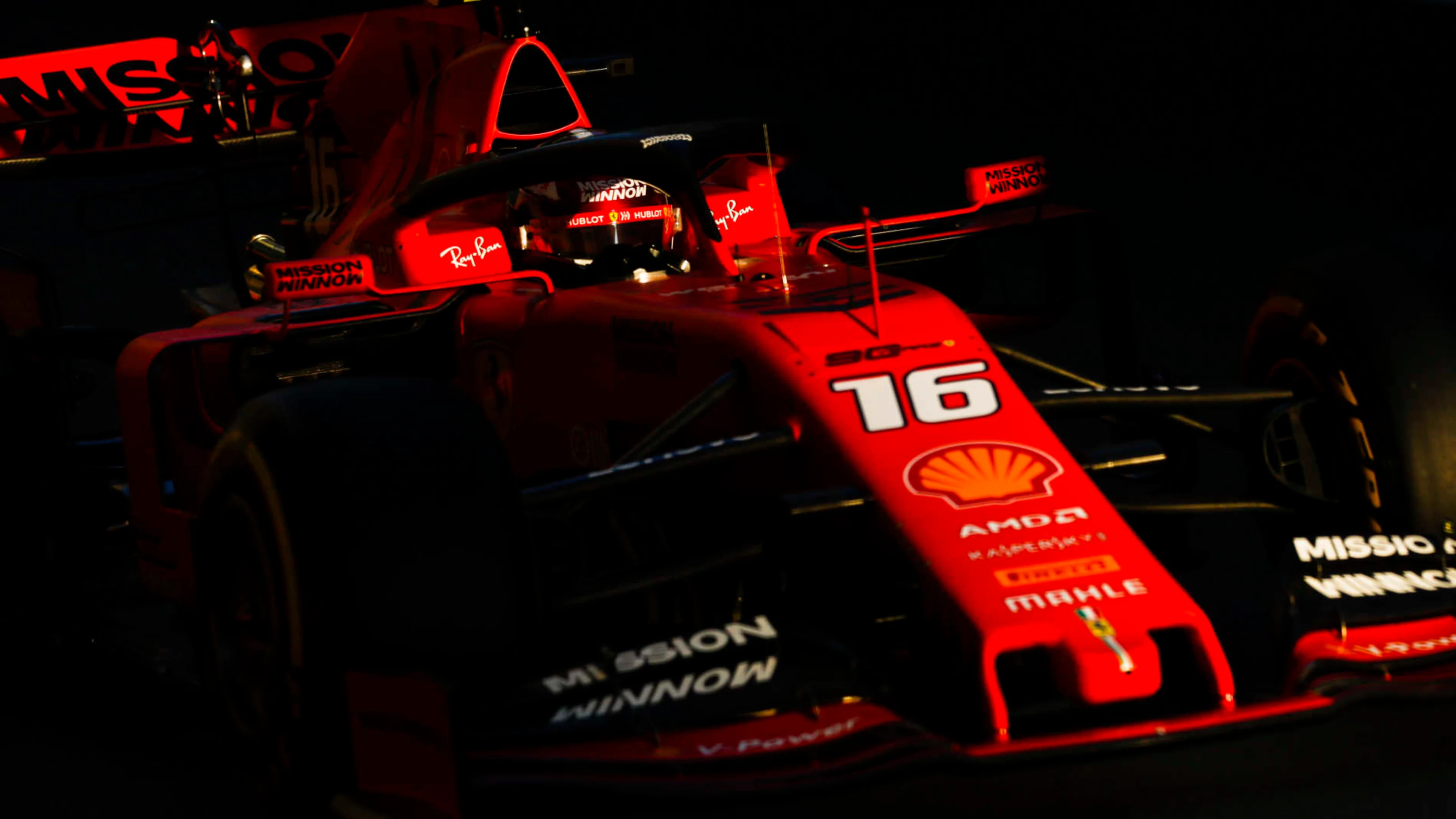 BAKU CITY CIRCUIT, AZERBAIJAN - APRIL 26: Charles Leclerc, Ferrari SF90 during the Azerbaijan GP at