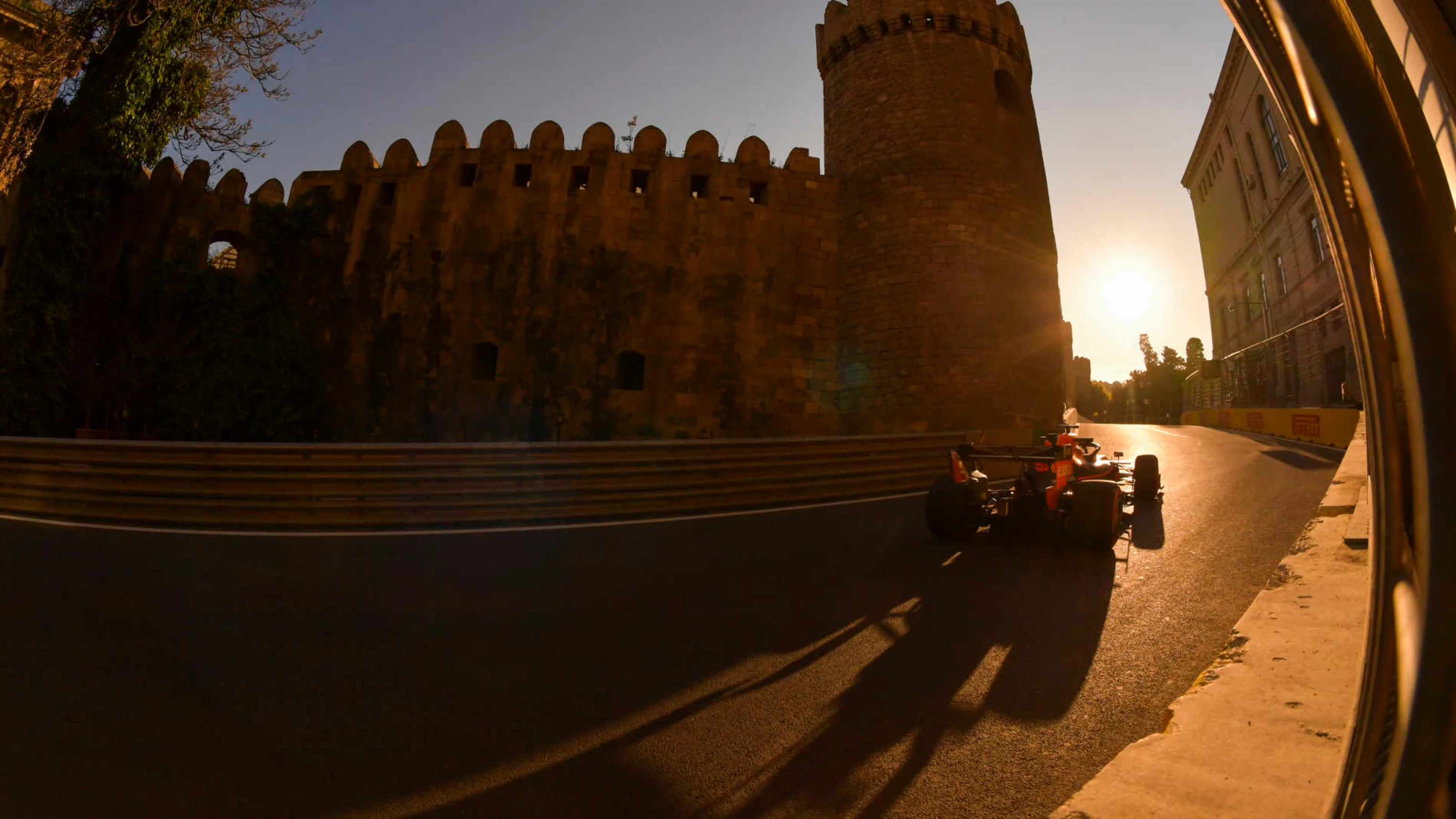 BAKU CITY CIRCUIT, AZERBAIJAN - APRIL 26: Max Verstappen, Red Bull Racing RB15 during the