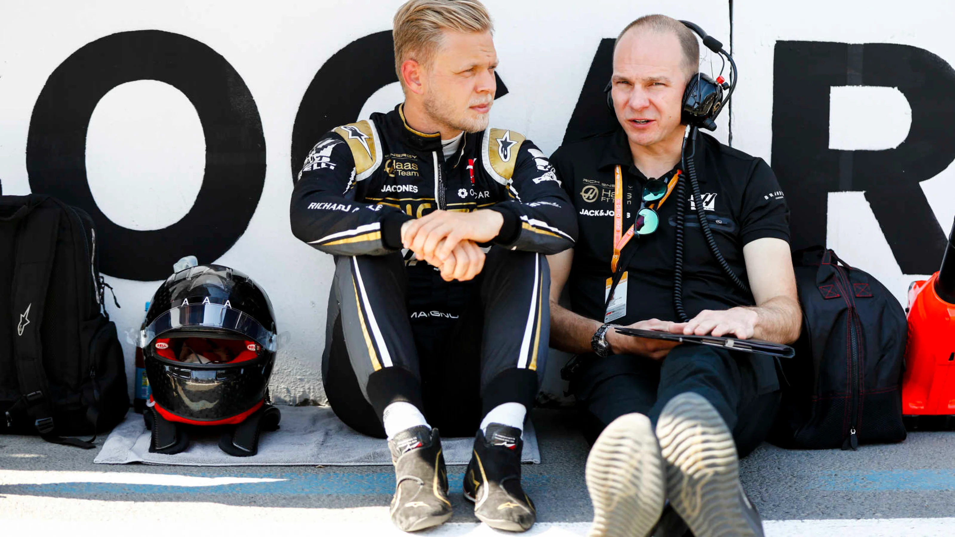 BAKU CITY CIRCUIT, AZERBAIJAN - APRIL 28: Kevin Magnussen, Haas F1 during the Azerbaijan GP at Baku