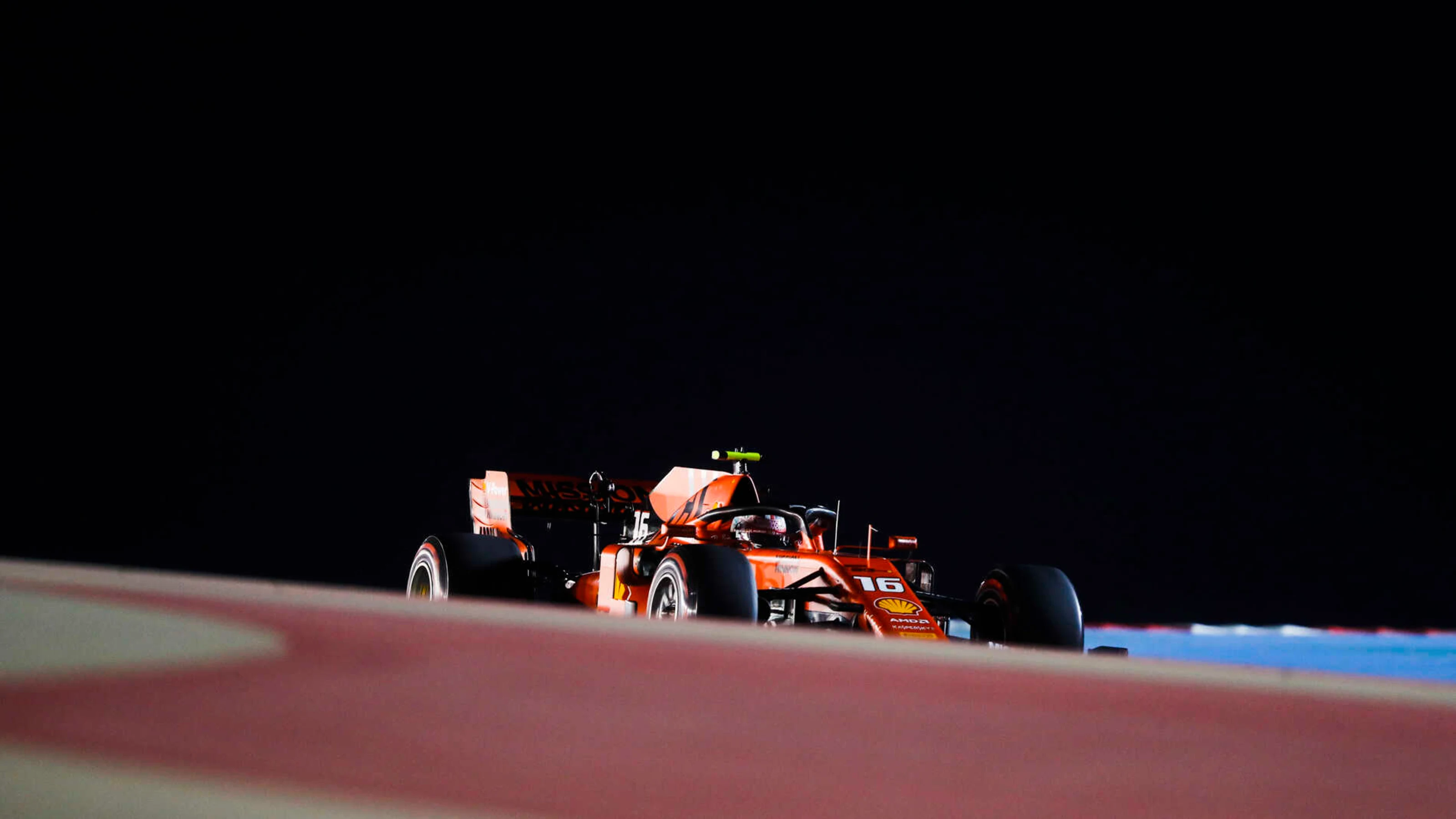 BAHRAIN INTERNATIONAL CIRCUIT, BAHRAIN - MARCH 29: Charles Leclerc, Ferrari SF90 during the Bahrain
