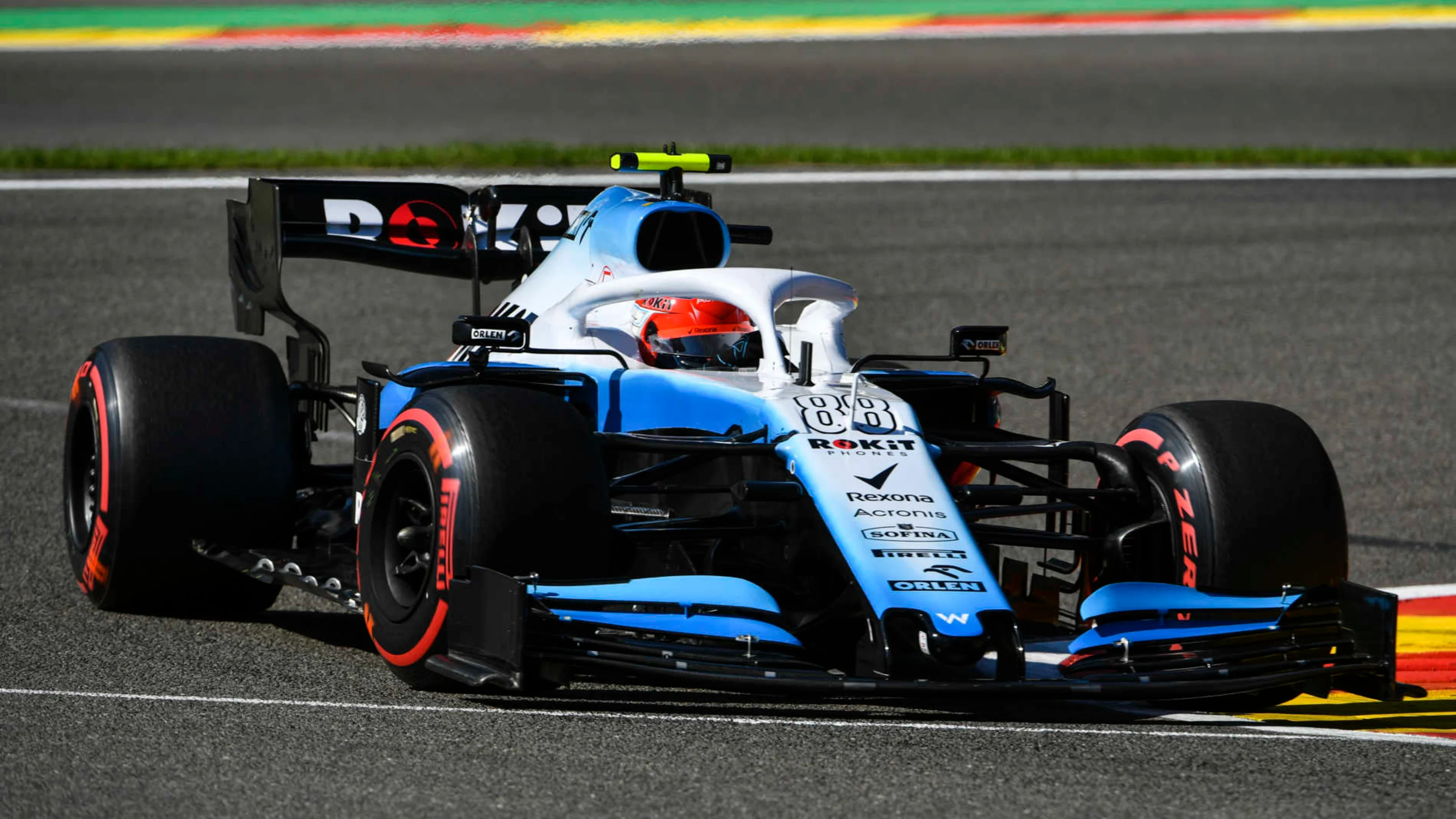 SPA-FRANCORCHAMPS, BELGIUM - AUGUST 30: Robert Kubica, Williams FW42 during the Belgian GP at