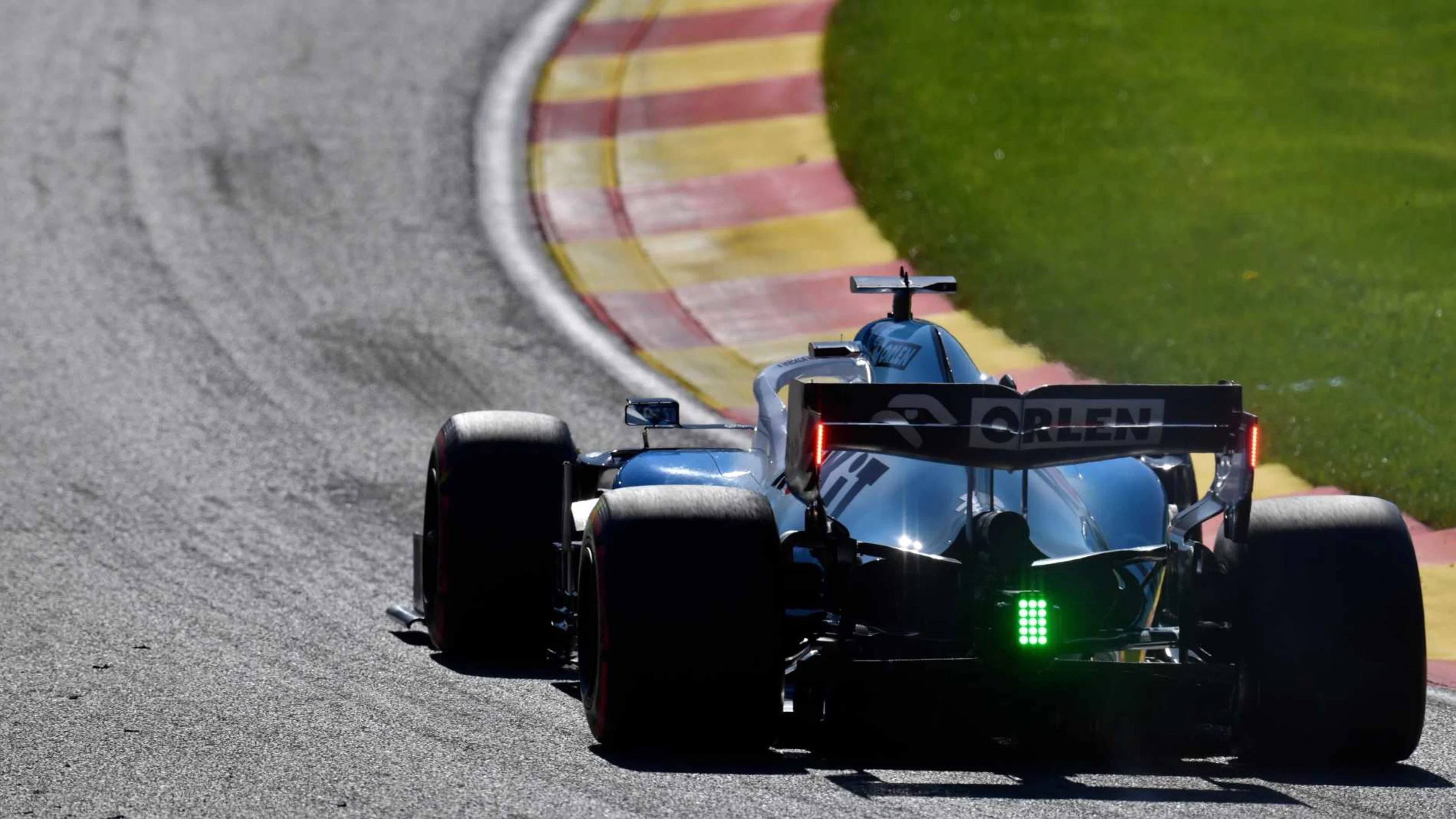 SPA-FRANCORCHAMPS, BELGIUM - AUGUST 30: Nicholas Latifi, Williams FW42 during the Belgian GP at