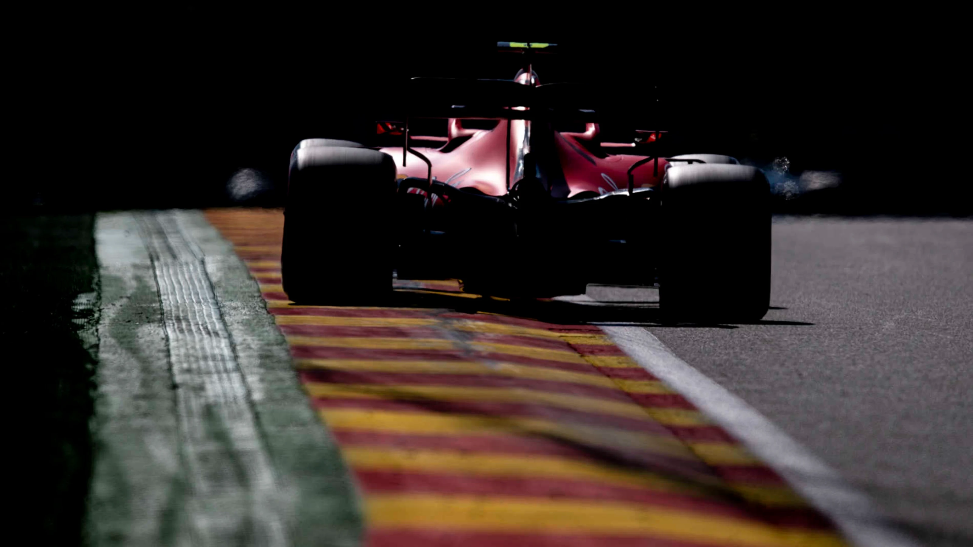 SPA-FRANCORCHAMPS, BELGIUM - AUGUST 30: Charles Leclerc, Ferrari SF90 during the Belgian GP at