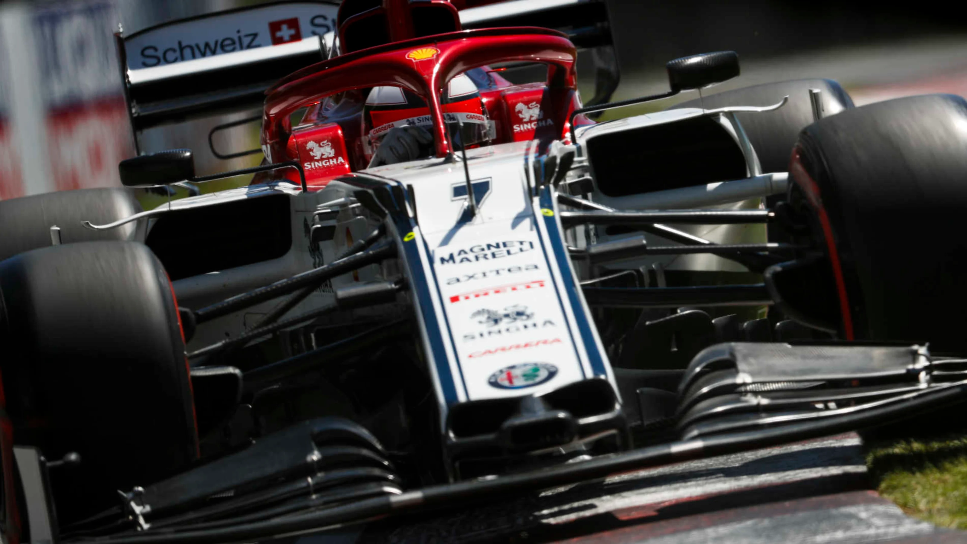 CIRCUIT GILLES-VILLENEUVE, CANADA - JUNE 08: Kimi Raikkonen, Alfa Romeo Racing C38 during the