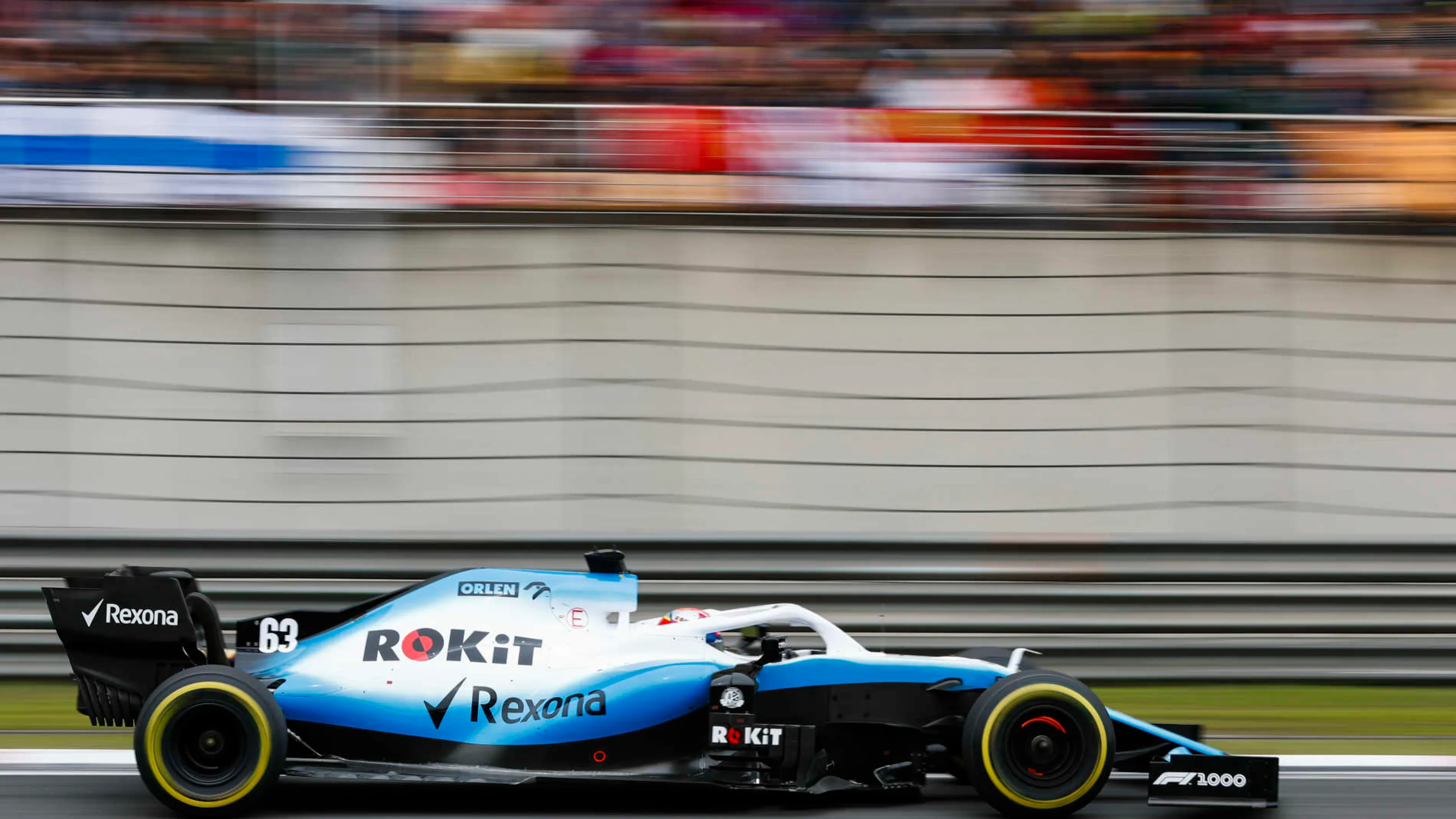 SHANGHAI INTERNATIONAL CIRCUIT, CHINA - APRIL 14: George Russell, Williams Racing FW42 during the