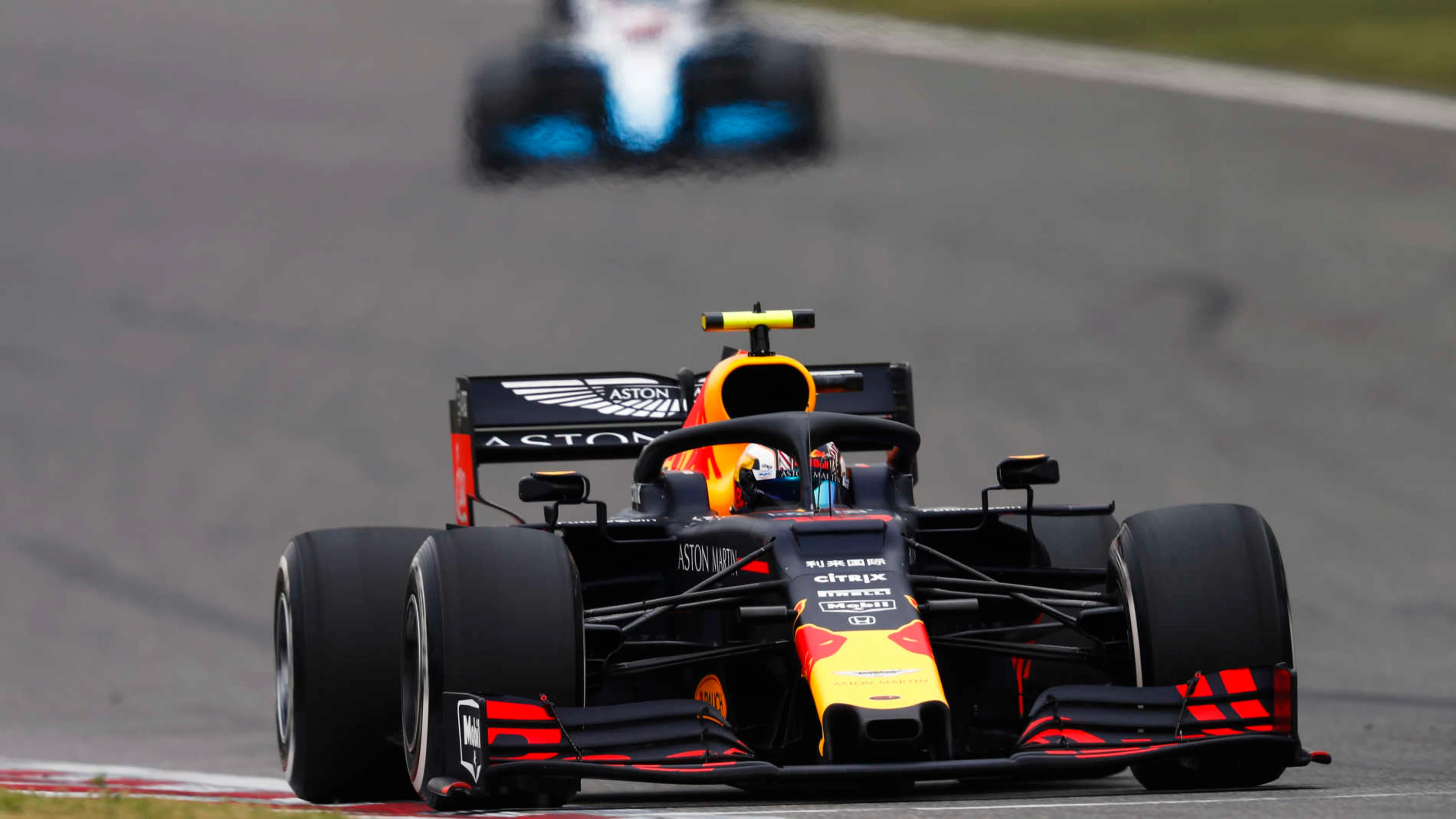SHANGHAI INTERNATIONAL CIRCUIT, CHINA - APRIL 14: Pierre Gasly, Red Bull Racing RB15 during the