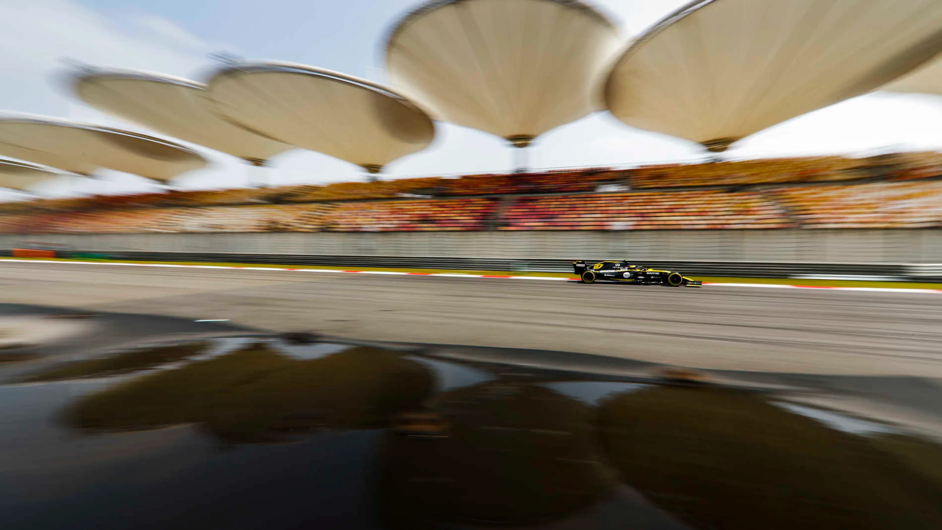 SHANGHAI INTERNATIONAL CIRCUIT, CHINA - APRIL 12: Nico Hulkenberg, Renault R.S. 19 during the