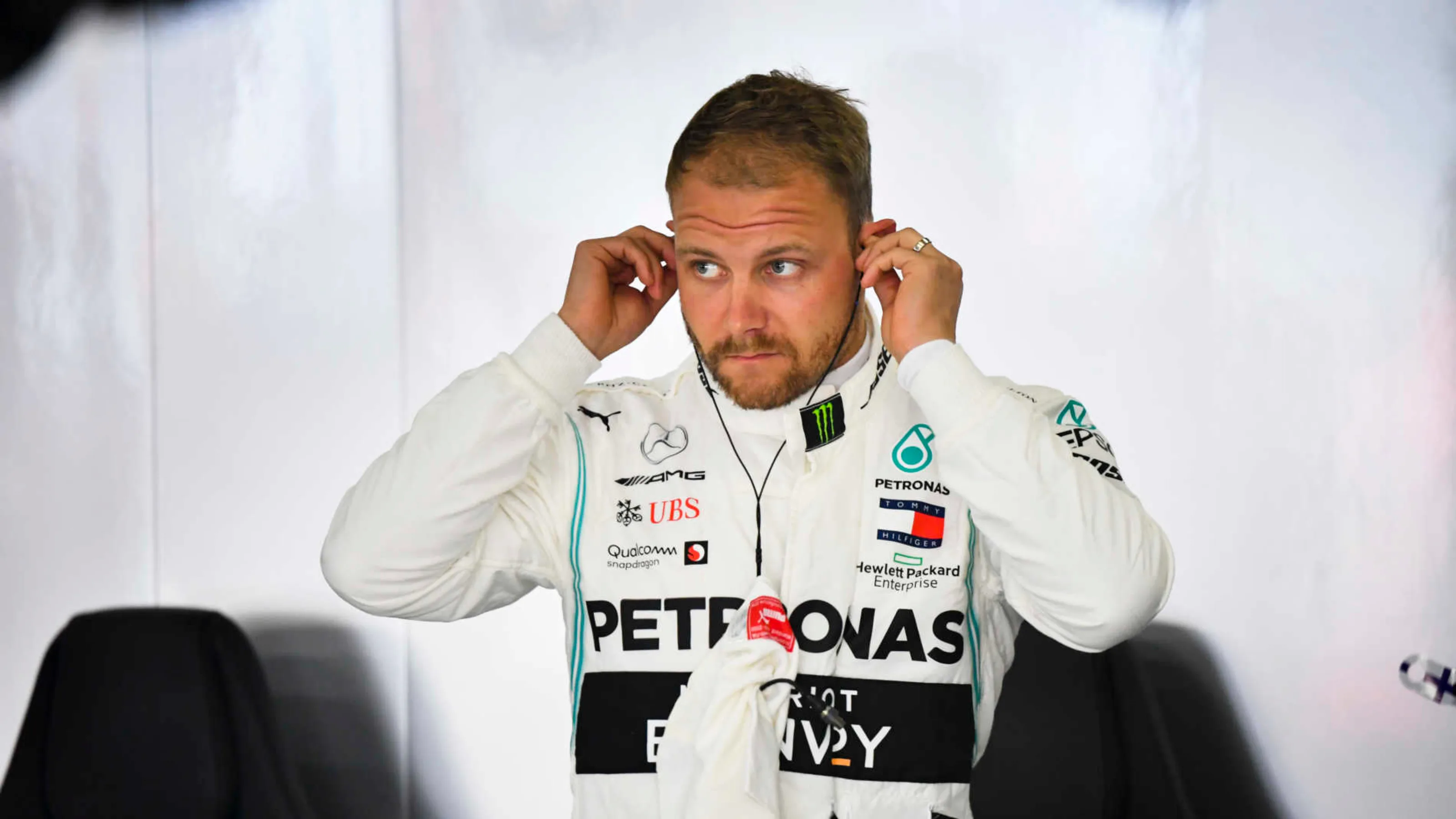 SHANGHAI INTERNATIONAL CIRCUIT, CHINA - APRIL 12: Valtteri Bottas, Mercedes AMG F1 during the