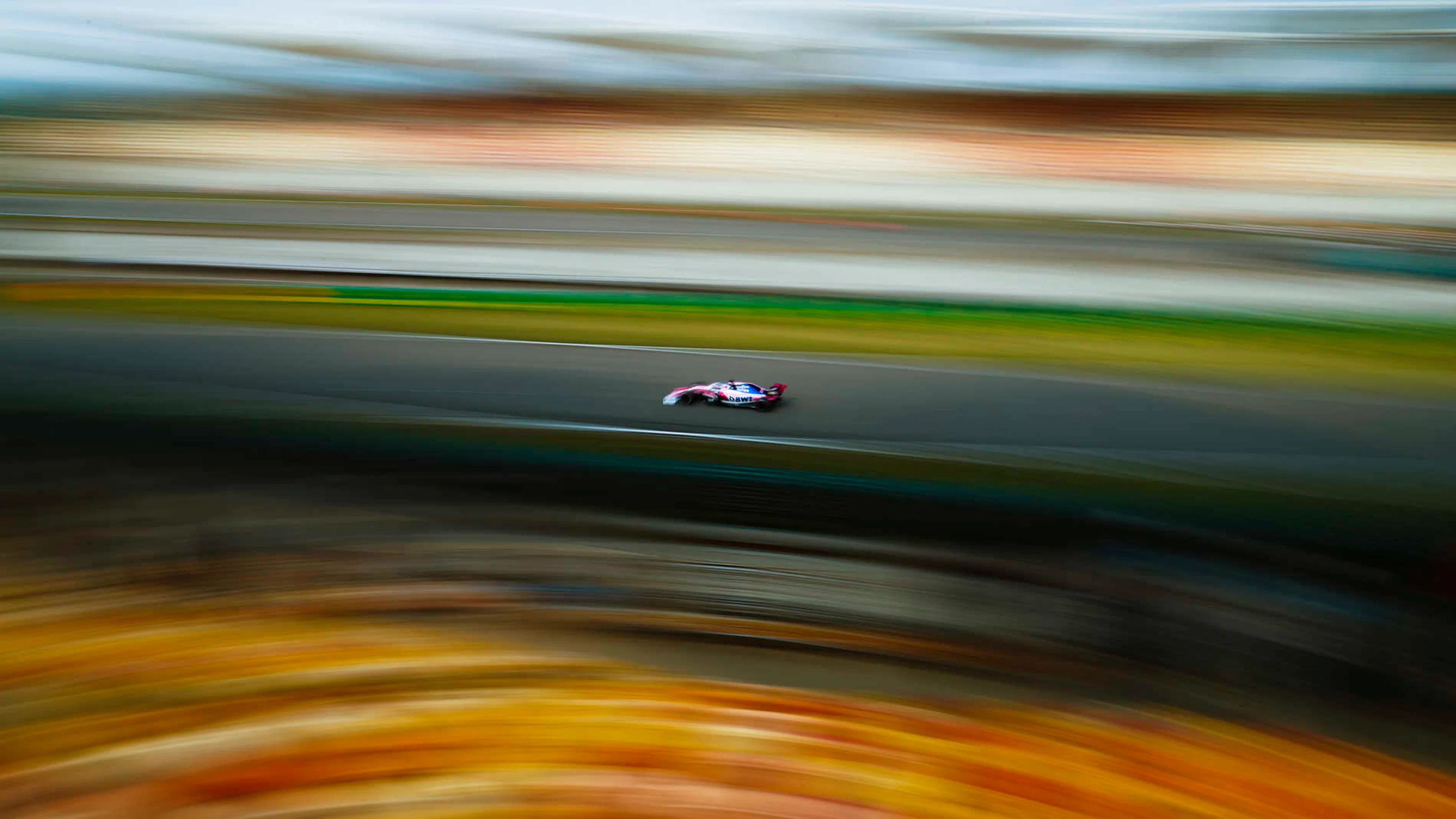 SHANGHAI INTERNATIONAL CIRCUIT, CHINA - APRIL 12: Sergio Perez, Racing Point RP19 during the