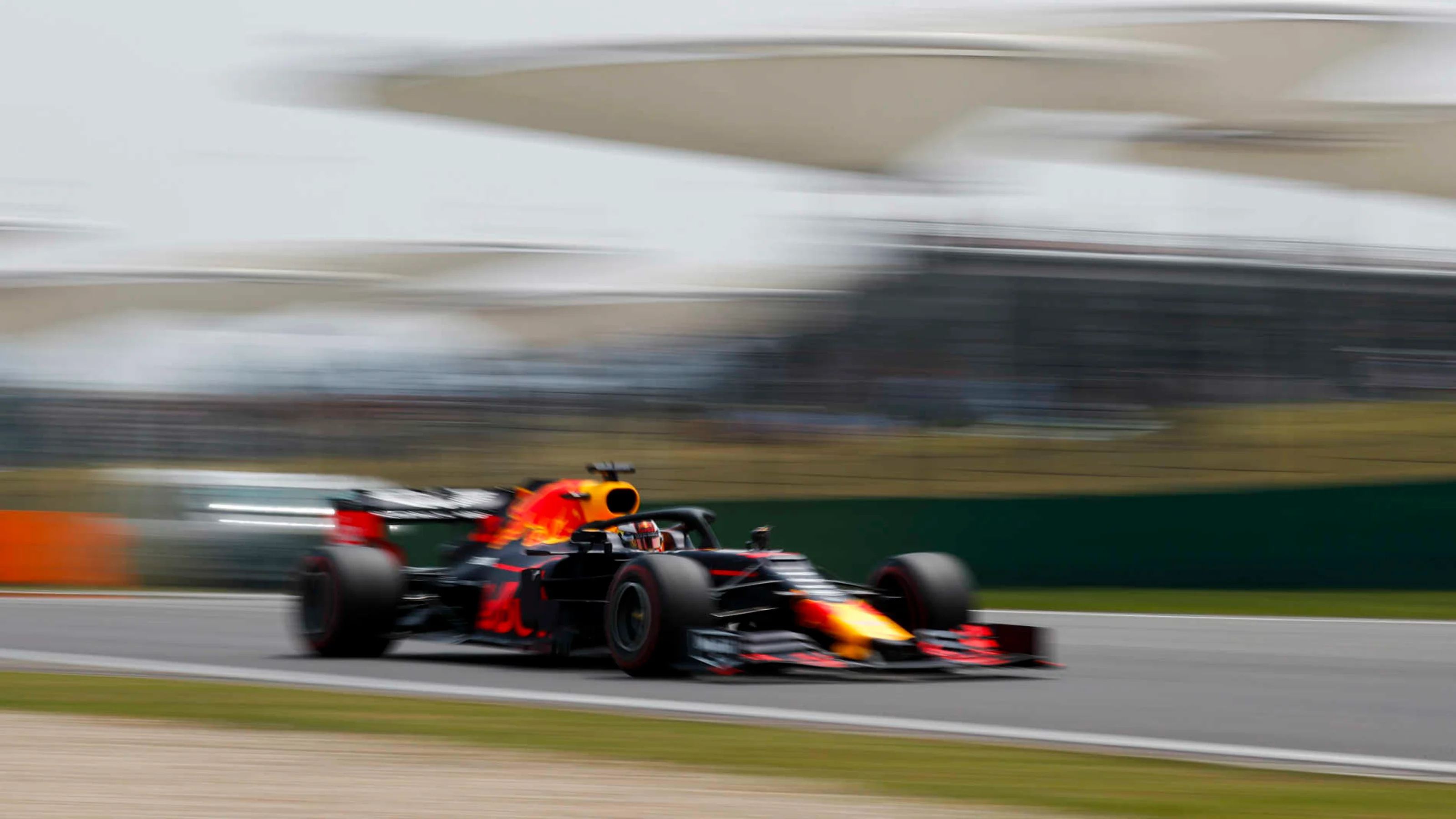 SHANGHAI INTERNATIONAL CIRCUIT, CHINA - APRIL 12: Max Verstappen, Red Bull Racing RB15 during the