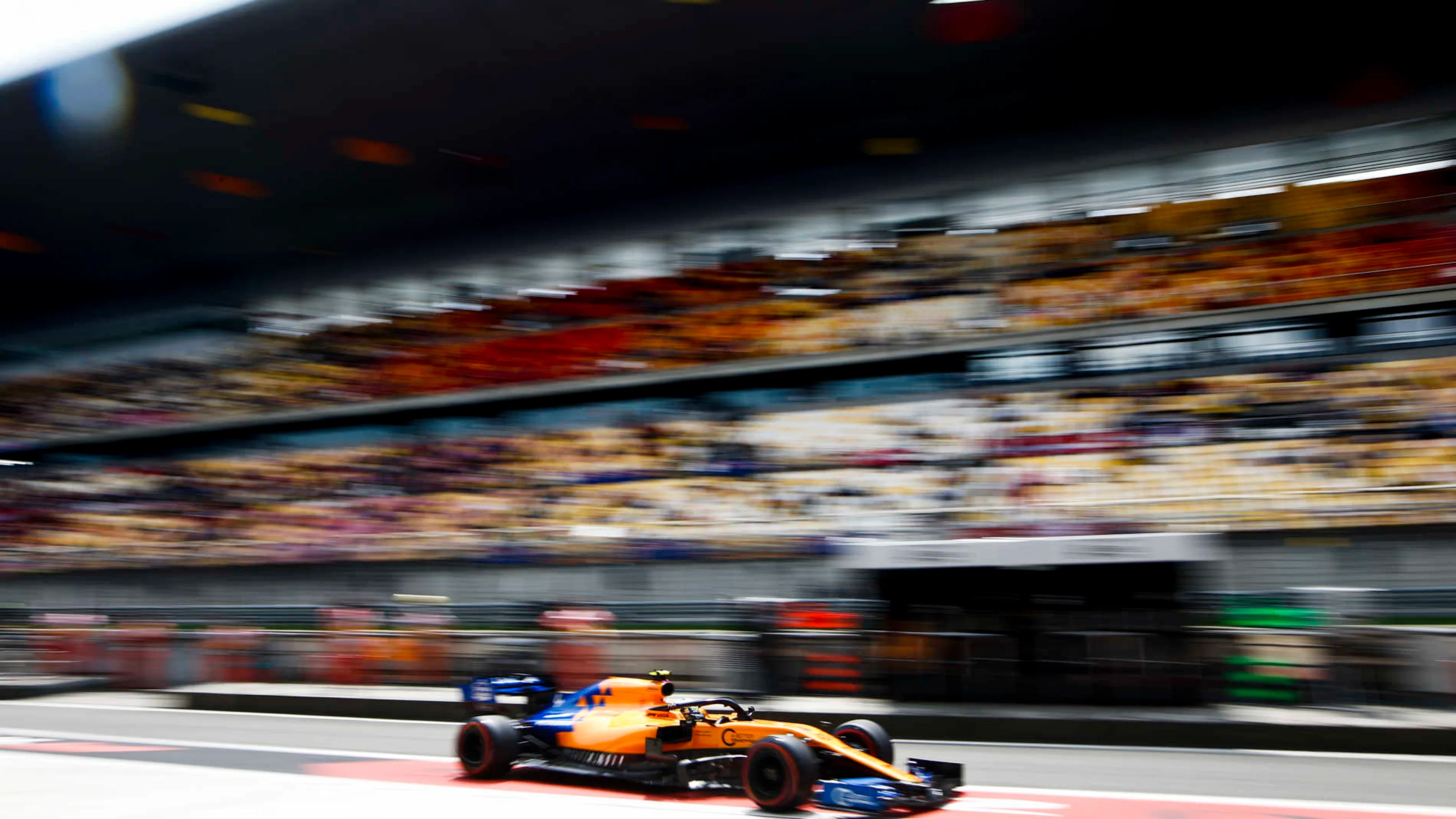 SHANGHAI INTERNATIONAL CIRCUIT, CHINA - APRIL 13: Lando Norris, McLaren MCL34 during the Chinese GP