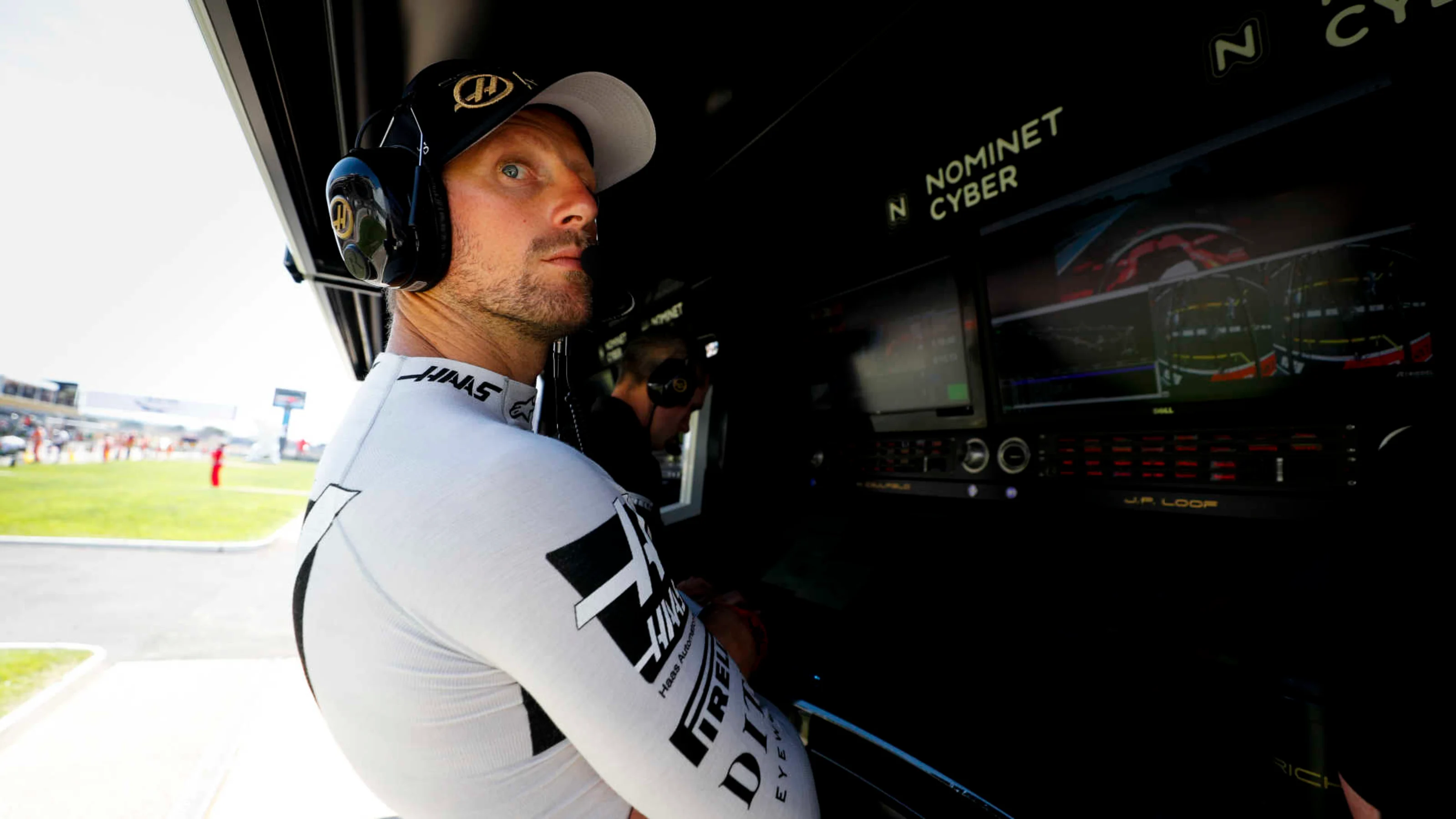 CIRCUIT PAUL RICARD, FRANCE - JUNE 21: Romain Grosjean, Haas F1 during the French GP at Circuit
