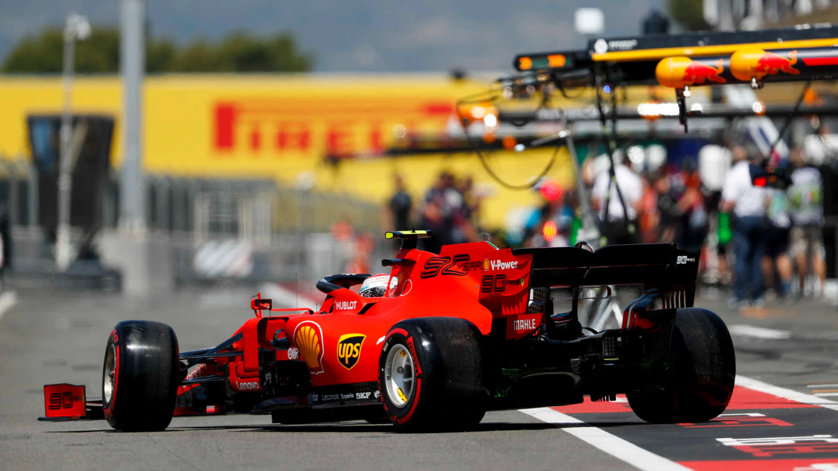 CIRCUIT PAUL RICARD, FRANCE - JUNE 21: Charles Leclerc, Ferrari SF90 during the French GP at