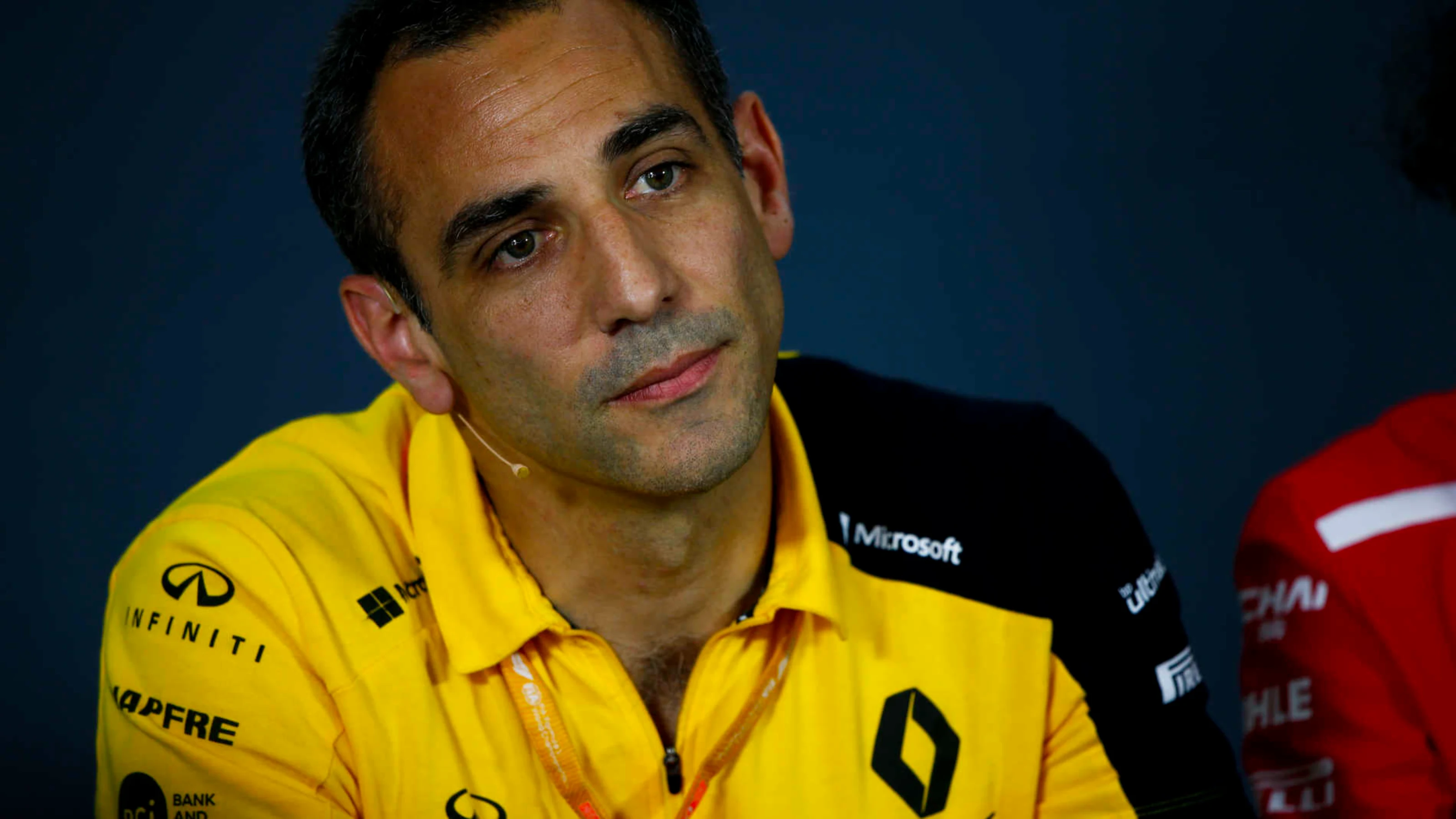 CIRCUIT PAUL RICARD, FRANCE - JUNE 21: Cyril Abiteboul, Managing Director, Renault F1 Team, in the