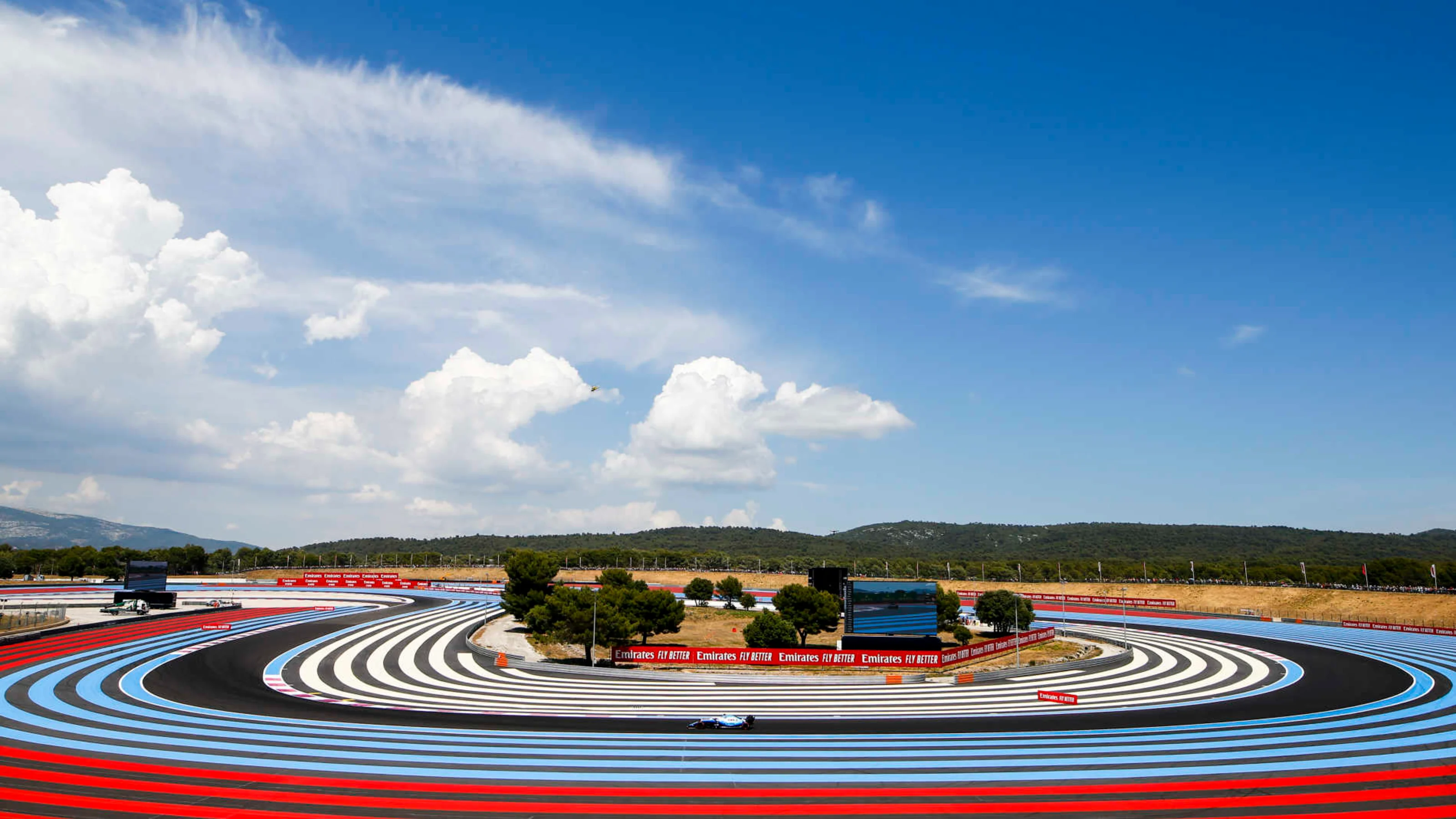 CIRCUIT PAUL RICARD, FRANCE - JUNE 21: George Russell, Williams Racing FW42 during the French GP at