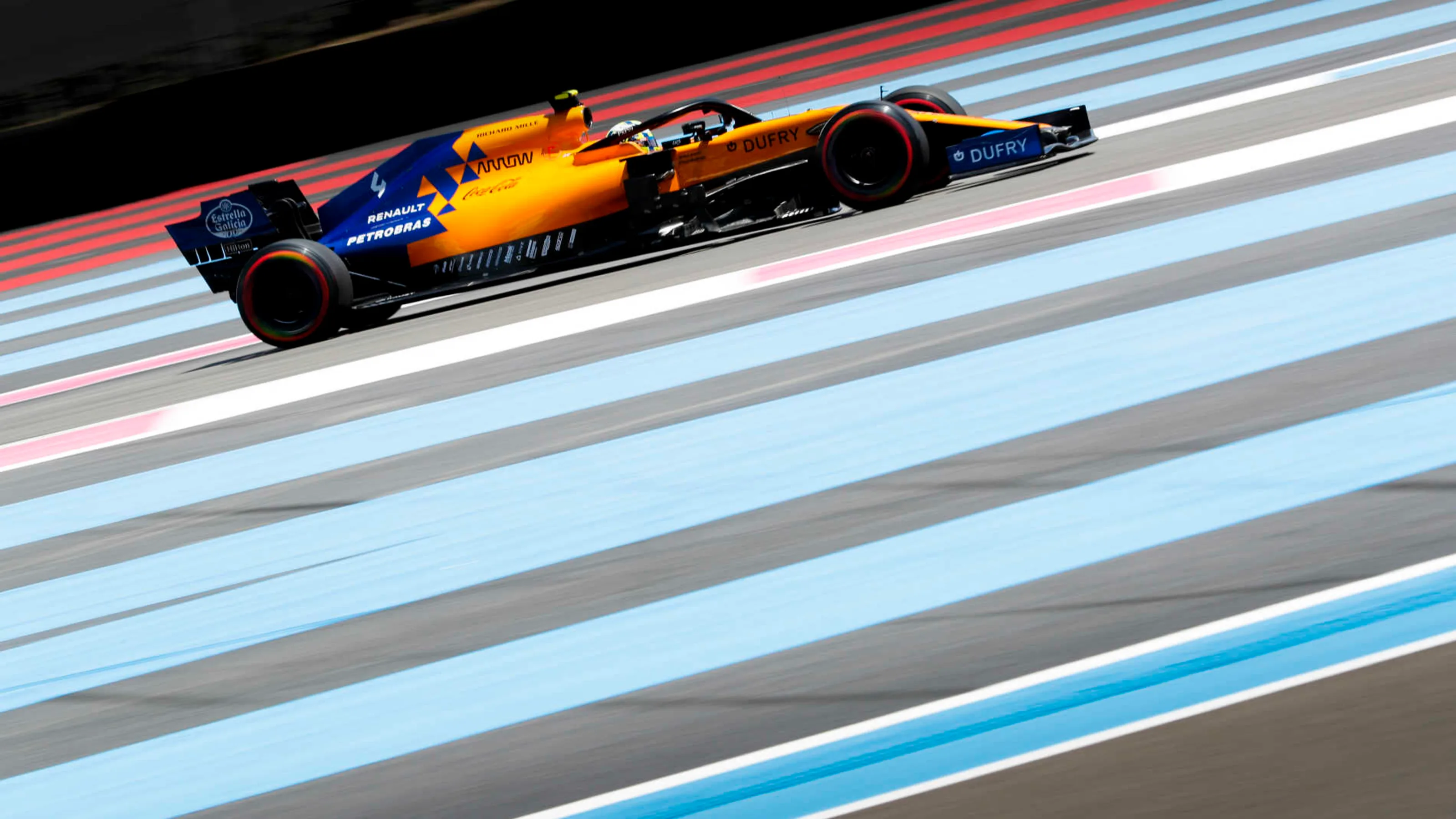 CIRCUIT PAUL RICARD, FRANCE - JUNE 22: Lando Norris, McLaren MCL34 during the French GP at Circuit