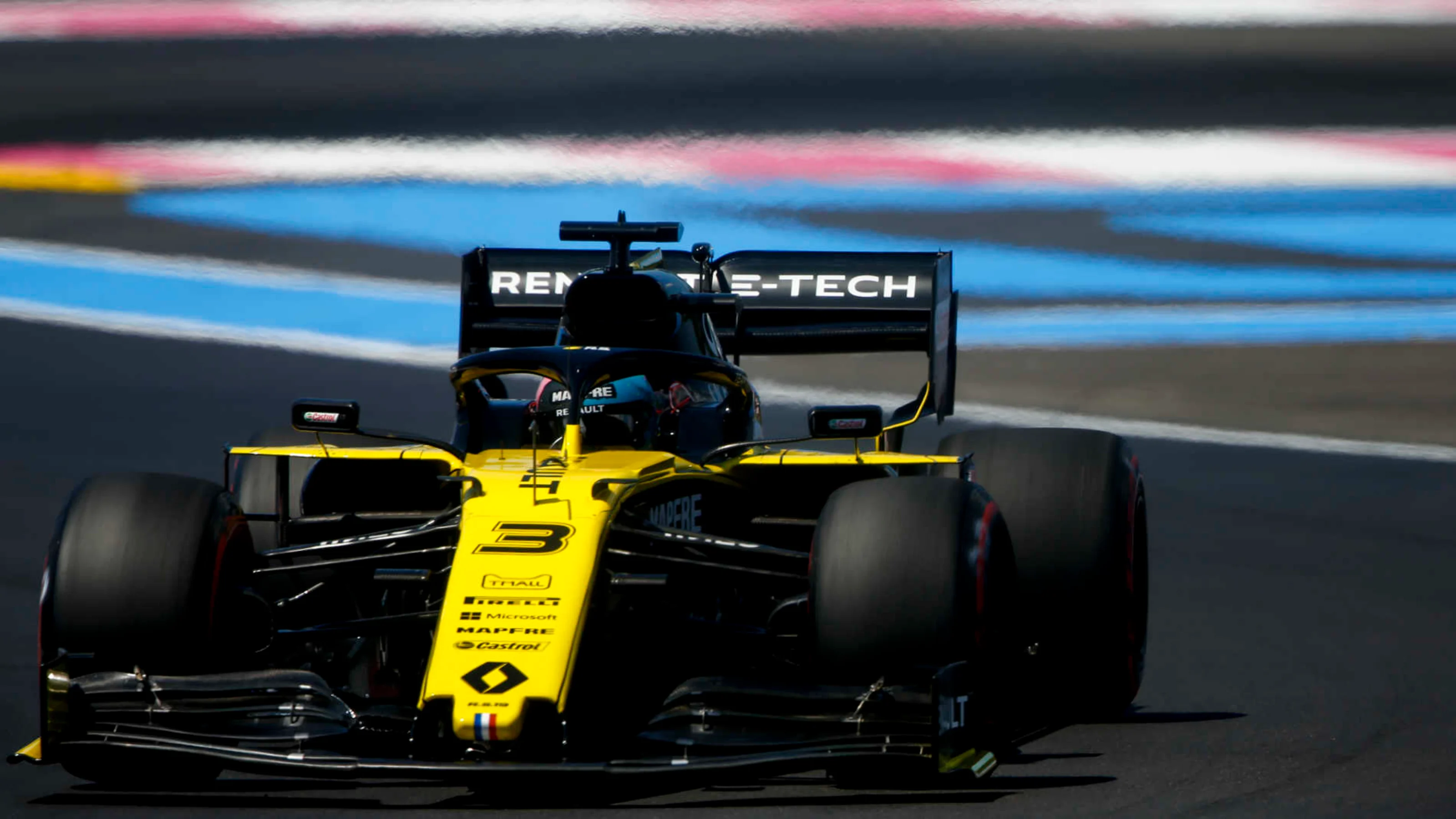 CIRCUIT PAUL RICARD, FRANCE - JUNE 22: Daniel Ricciardo, Renault R.S.19 during the French GP at