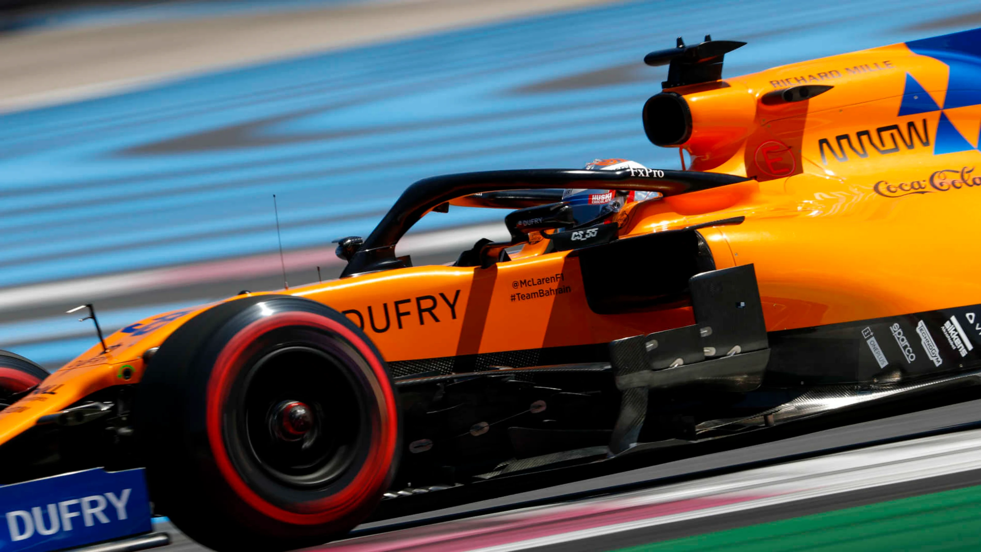 CIRCUIT PAUL RICARD, FRANCE - JUNE 22: Carlos Sainz Jr., McLaren MCL34 during the French GP at