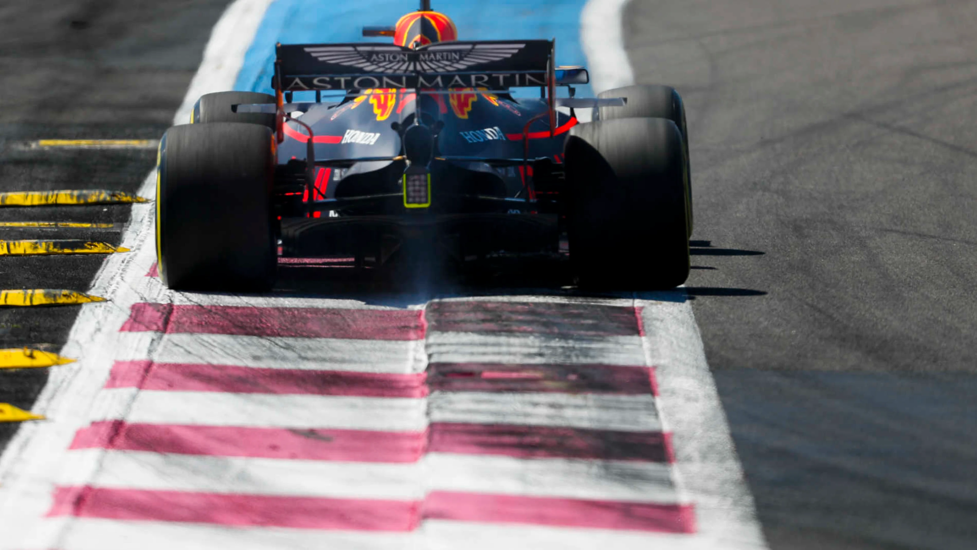 CIRCUIT PAUL RICARD, FRANCE - JUNE 22: Pierre Gasly, Red Bull Racing RB15 during the French GP at