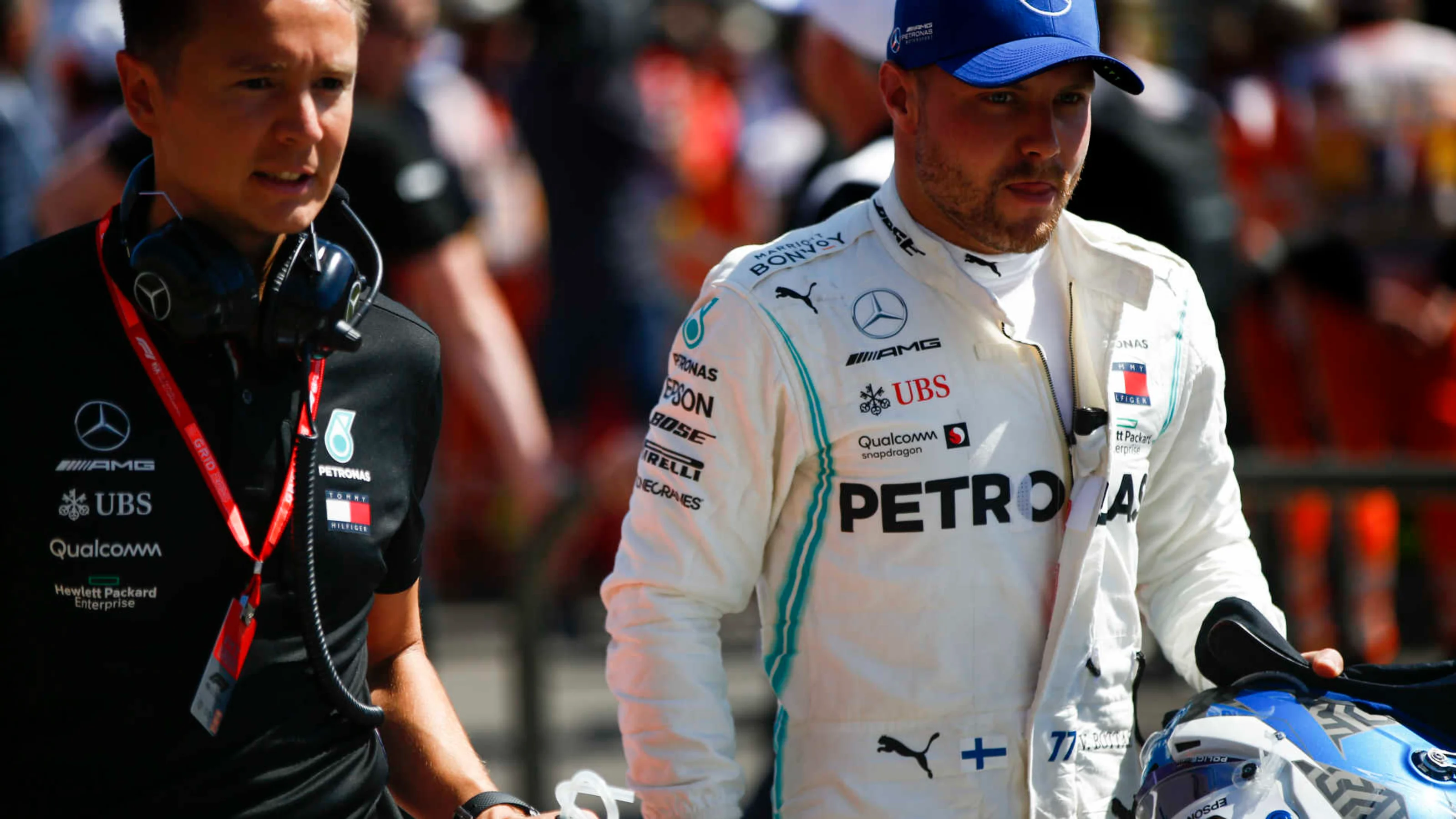 CIRCUIT PAUL RICARD, FRANCE - JUNE 22: Valtteri Bottas, Mercedes AMG F1 during the French GP at