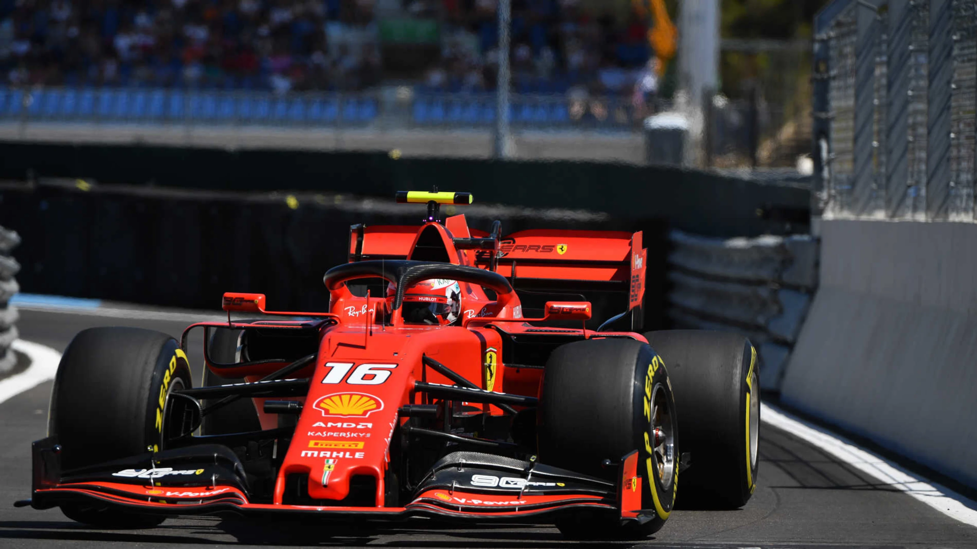 CIRCUIT PAUL RICARD, FRANCE - JUNE 22: Charles Leclerc, Ferrari SF90 during the French GP at