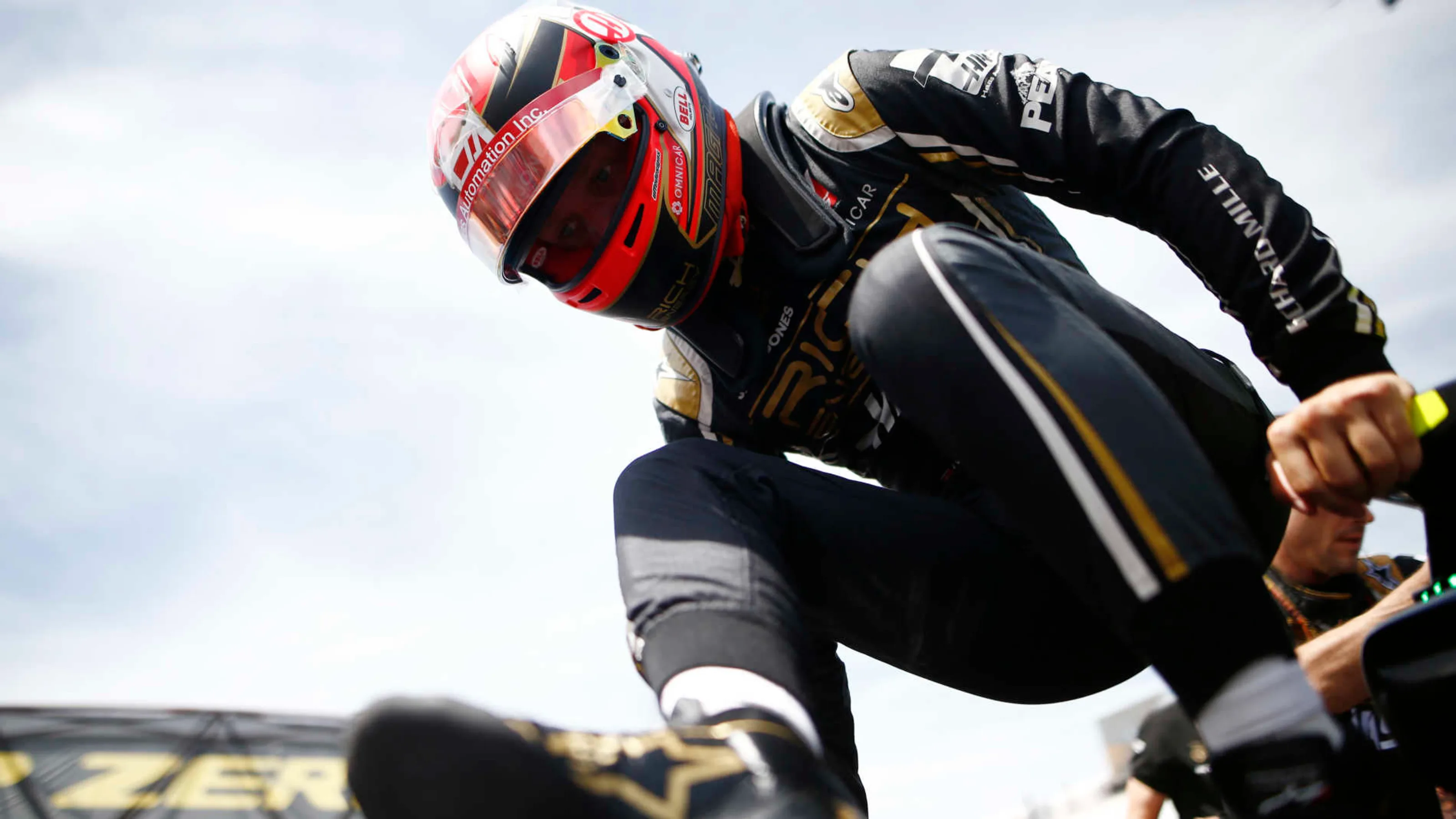 CIRCUIT PAUL RICARD, FRANCE - JUNE 23: Kevin Magnussen, Haas F1, on the grid during the French GP