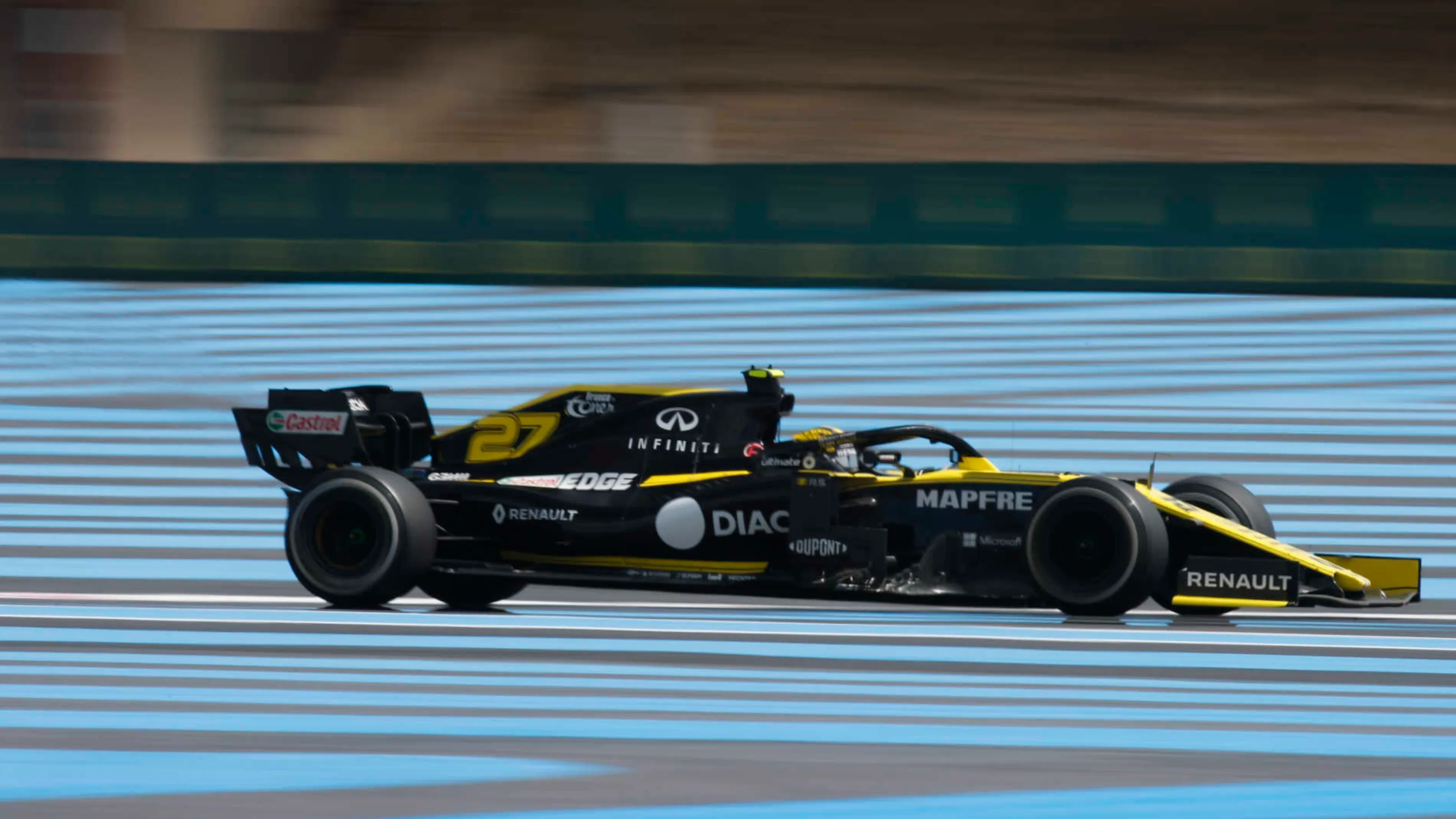 CIRCUIT PAUL RICARD, FRANCE - JUNE 23: Nico Hulkenberg, Renault R.S. 19 during the French GP at