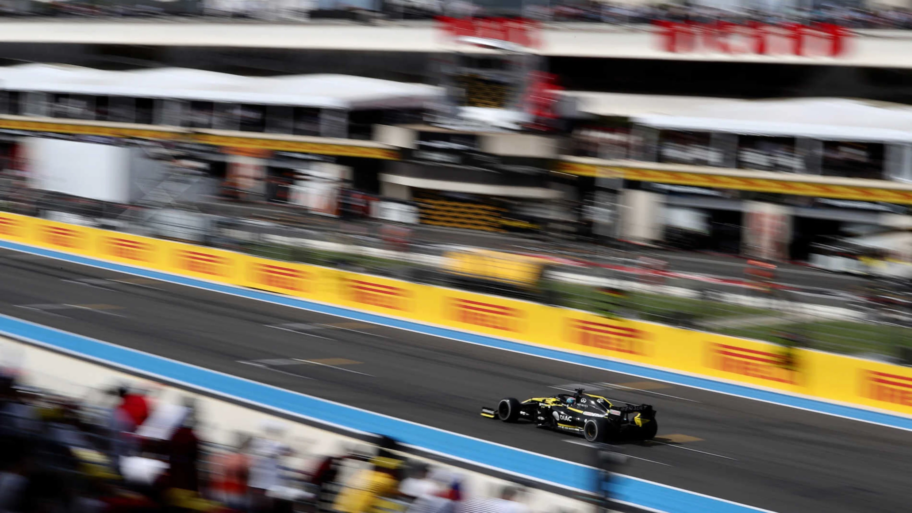 CIRCUIT PAUL RICARD, FRANCE - JUNE 23: Daniel Ricciardo, Renault R.S.19 during the French GP at