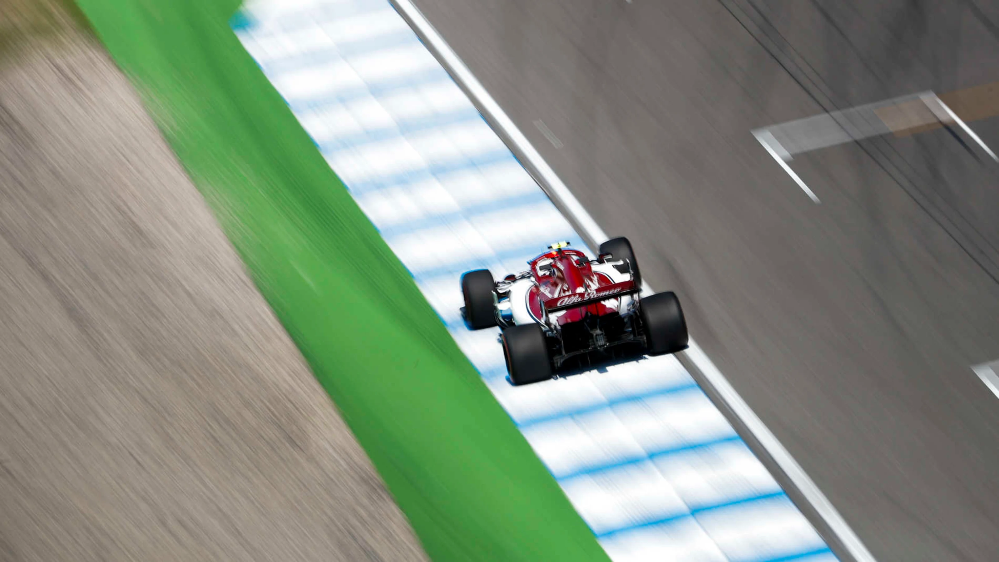 HOCKENHEIMRING, GERMANY - JULY 26: Antonio Giovinazzi, Alfa Romeo Racing C38 during the German GP