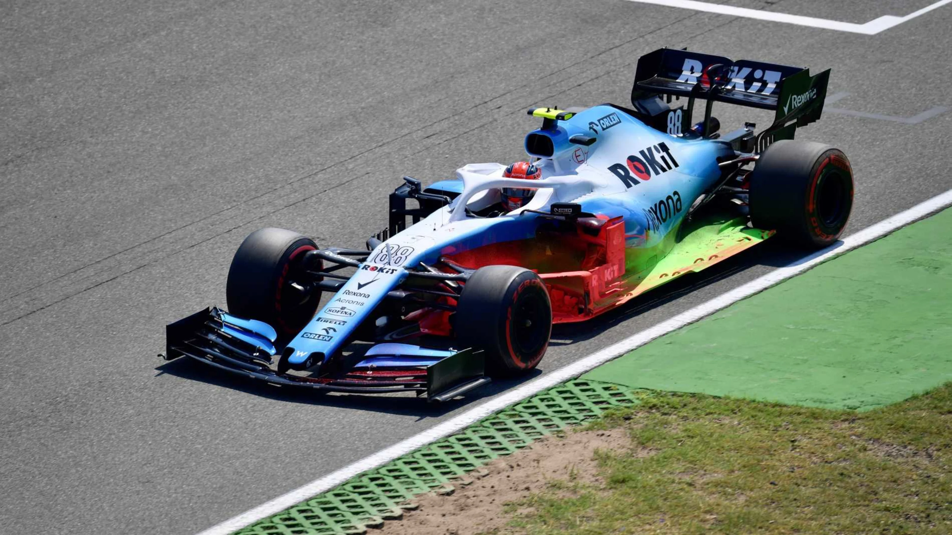 HOCKENHEIMRING, GERMANY - JULY 26: Robert Kubica, Williams FW42 during the German GP at