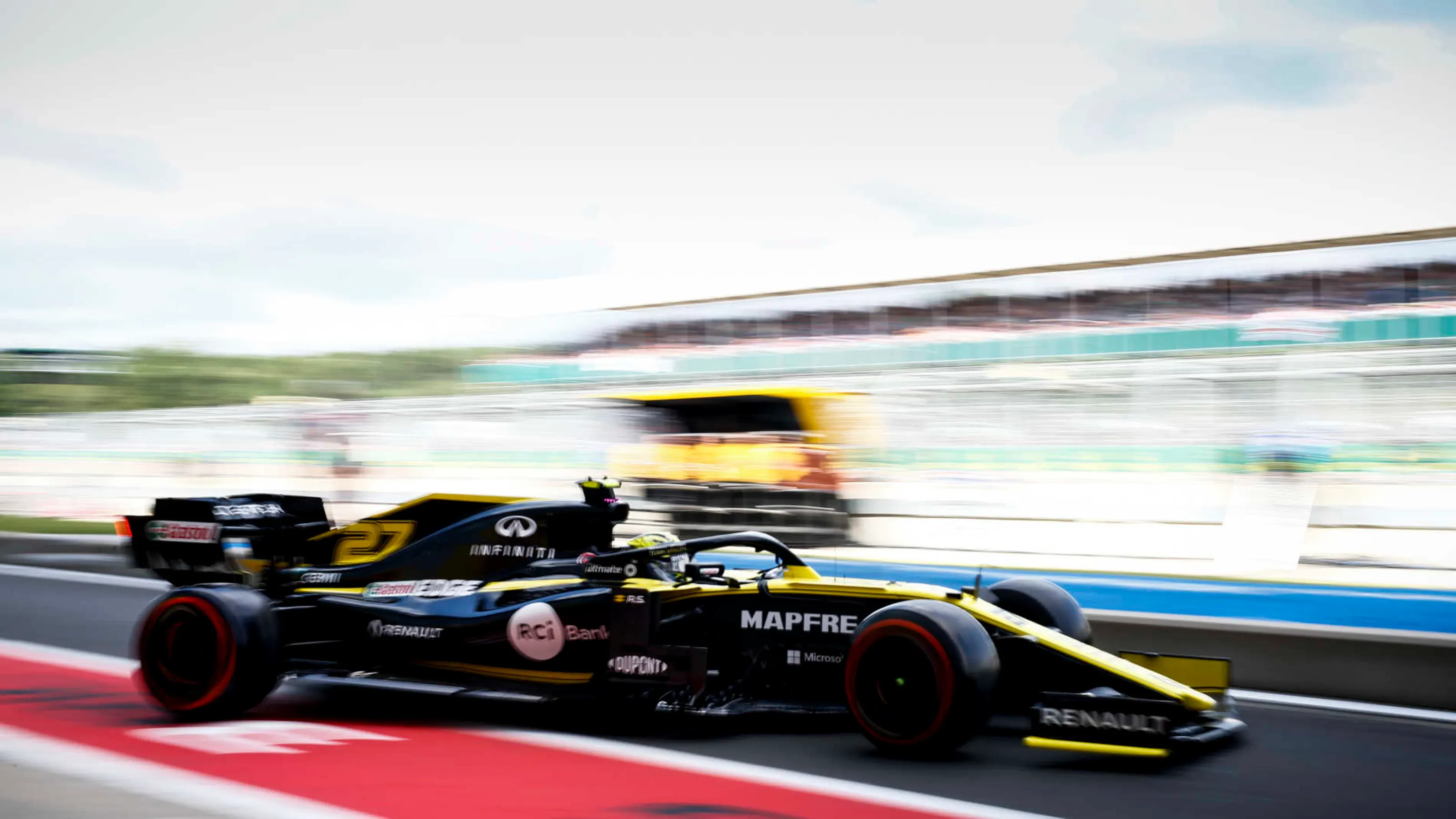 SILVERSTONE, UNITED KINGDOM - JULY 12: Nico Hulkenberg, Renault R.S. 19 during the British GP at