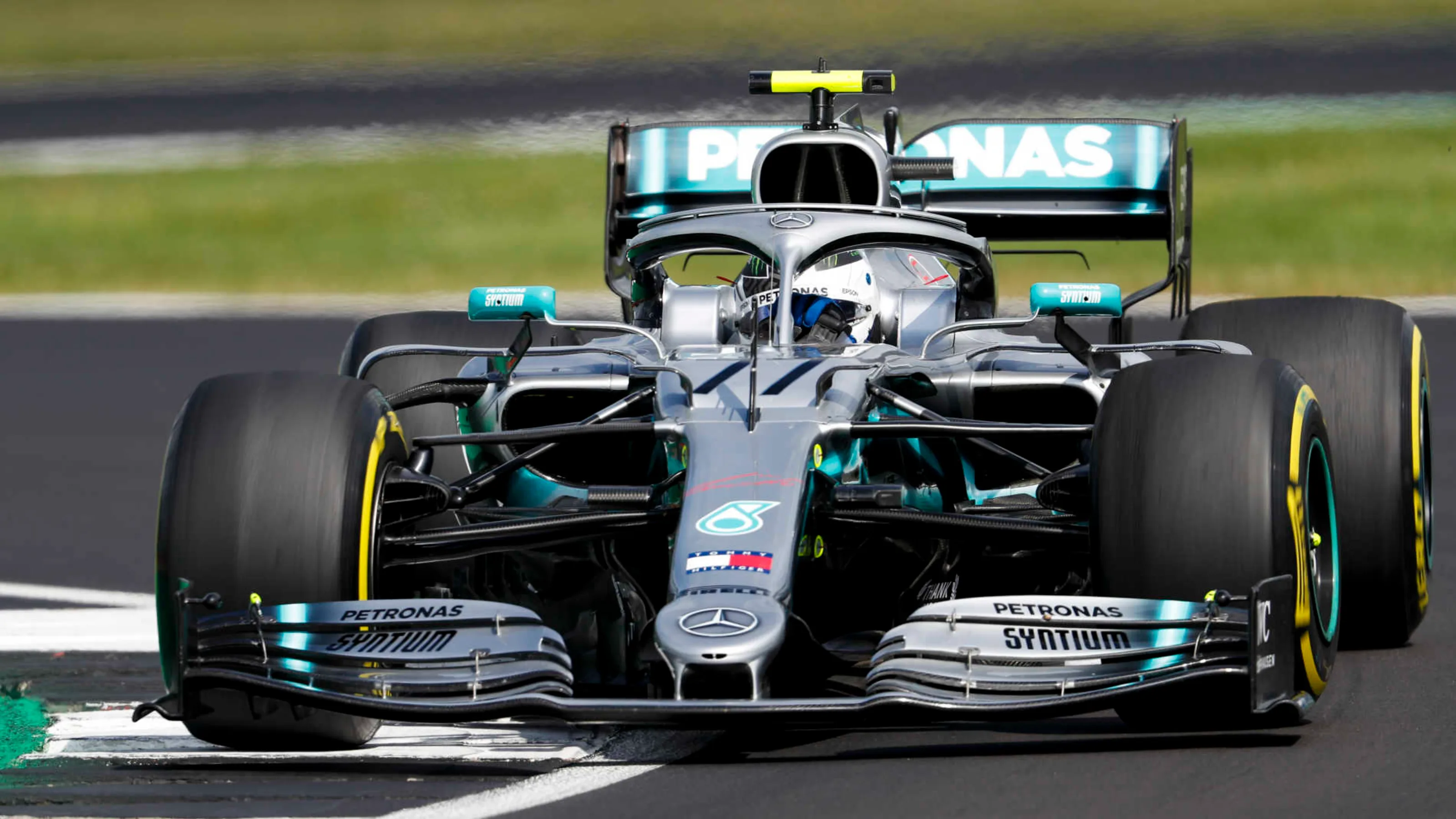 SILVERSTONE, UNITED KINGDOM - JULY 12: Valtteri Bottas, Mercedes AMG W10 during the British GP at