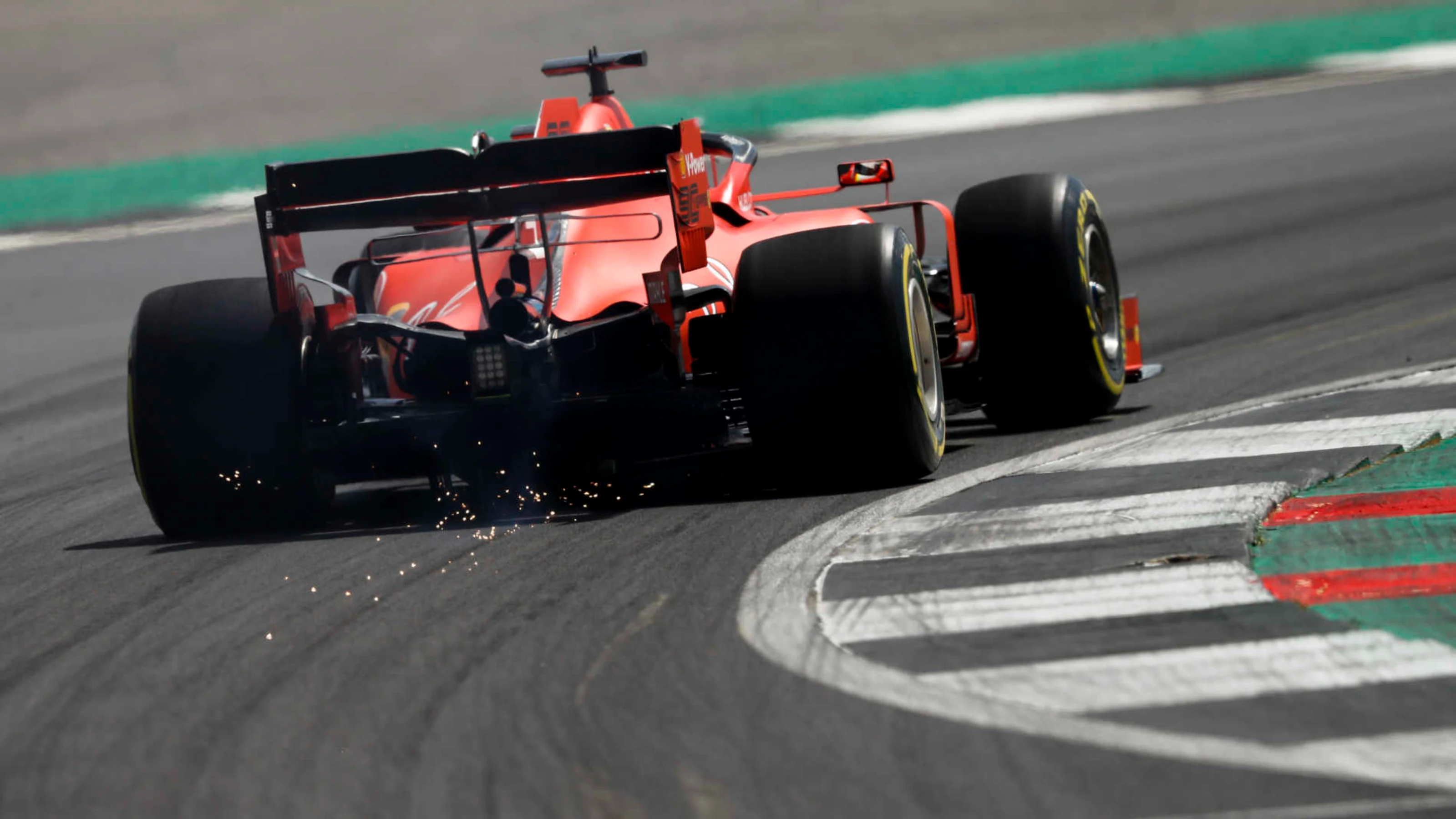 SILVERSTONE, UNITED KINGDOM - JULY 12: Sebastian Vettel, Ferrari SF90 during the British GP at