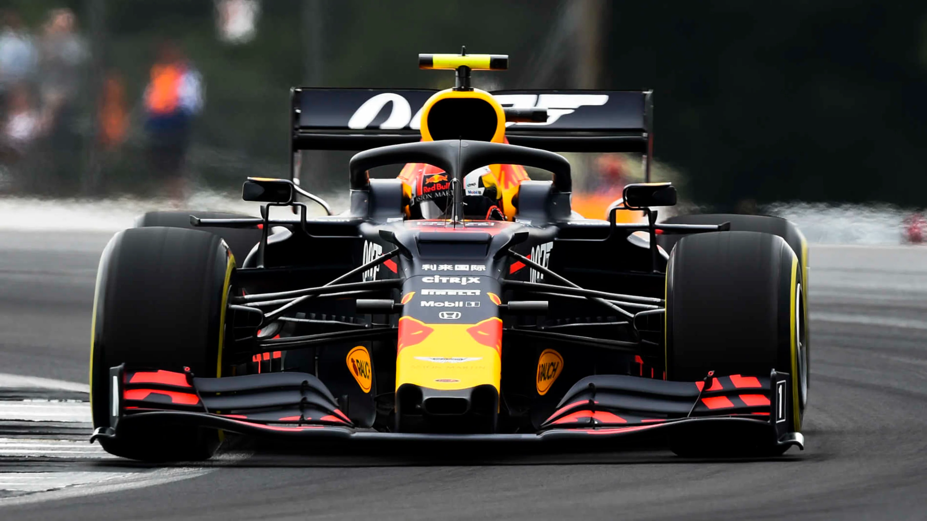 SILVERSTONE, UNITED KINGDOM - JULY 13: Pierre Gasly, Red Bull Racing RB15 during the British GP at