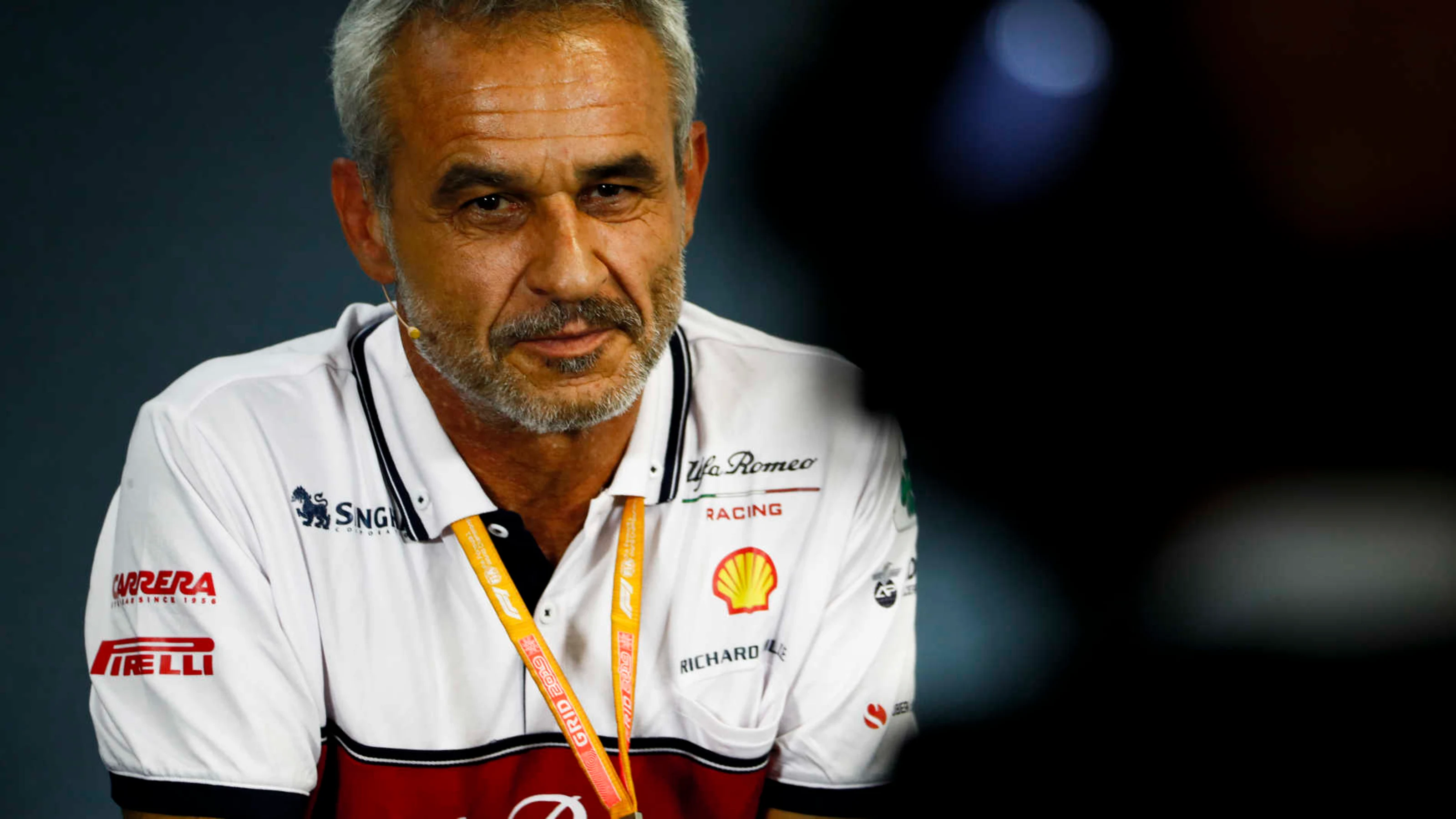 HUNGARORING, HUNGARY - AUGUST 02: Beat Zehnder, Team Manager, Alfa Romeo Racing, in the team