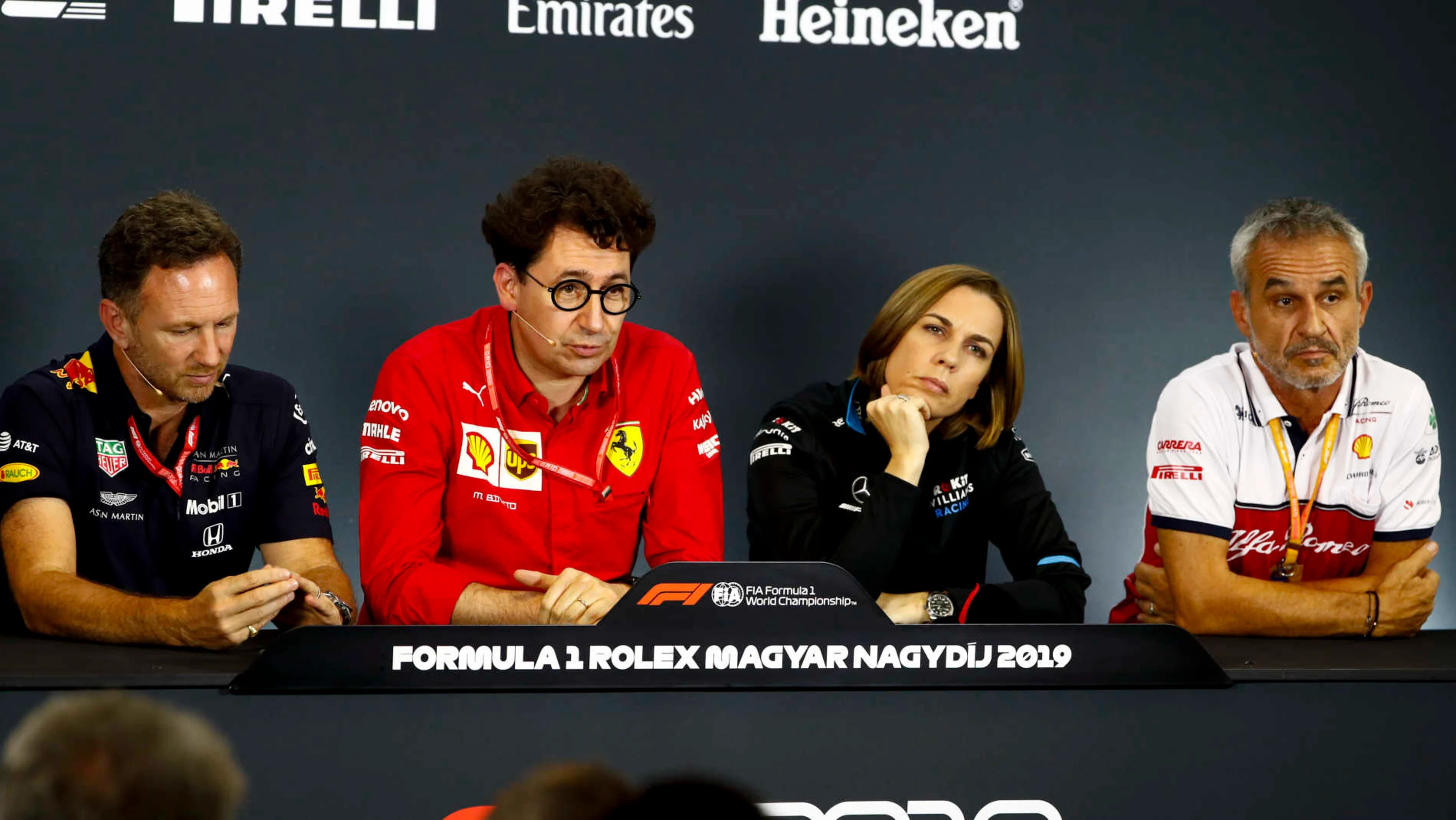 HUNGARORING, HUNGARY - AUGUST 02: Christian Horner, Team Principal, Red Bull Racing, Mattia