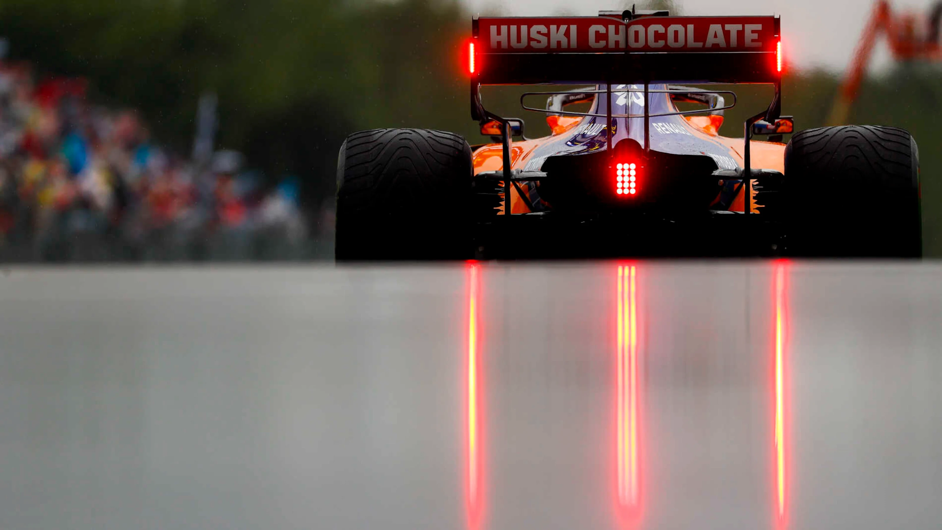 HUNGARORING, HUNGARY - AUGUST 02: Carlos Sainz Jr., McLaren MCL34 during the Hungarian GP at