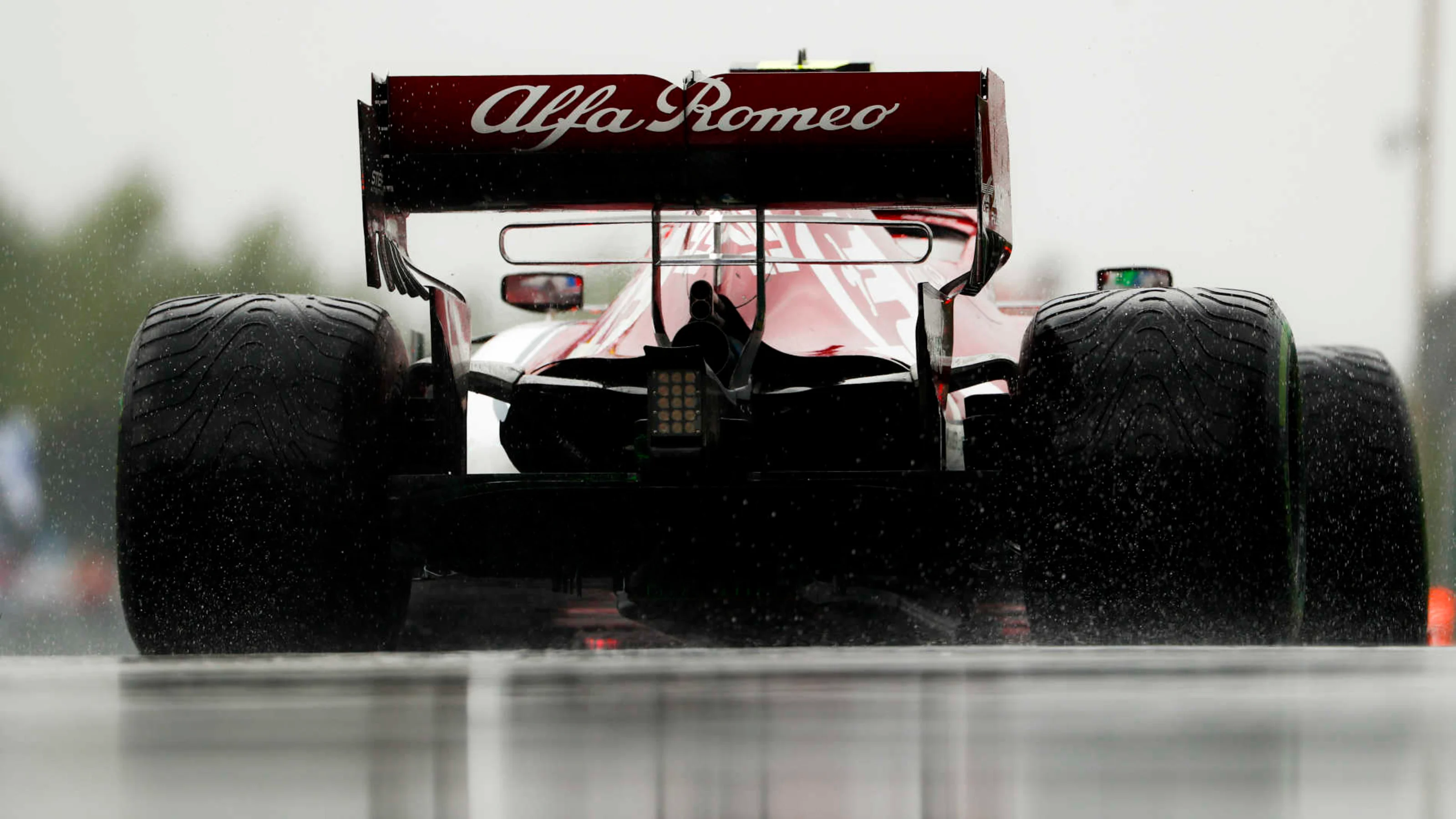 HUNGARORING, HUNGARY - AUGUST 02: Antonio Giovinazzi, Alfa Romeo Racing C38 during the Hungarian GP