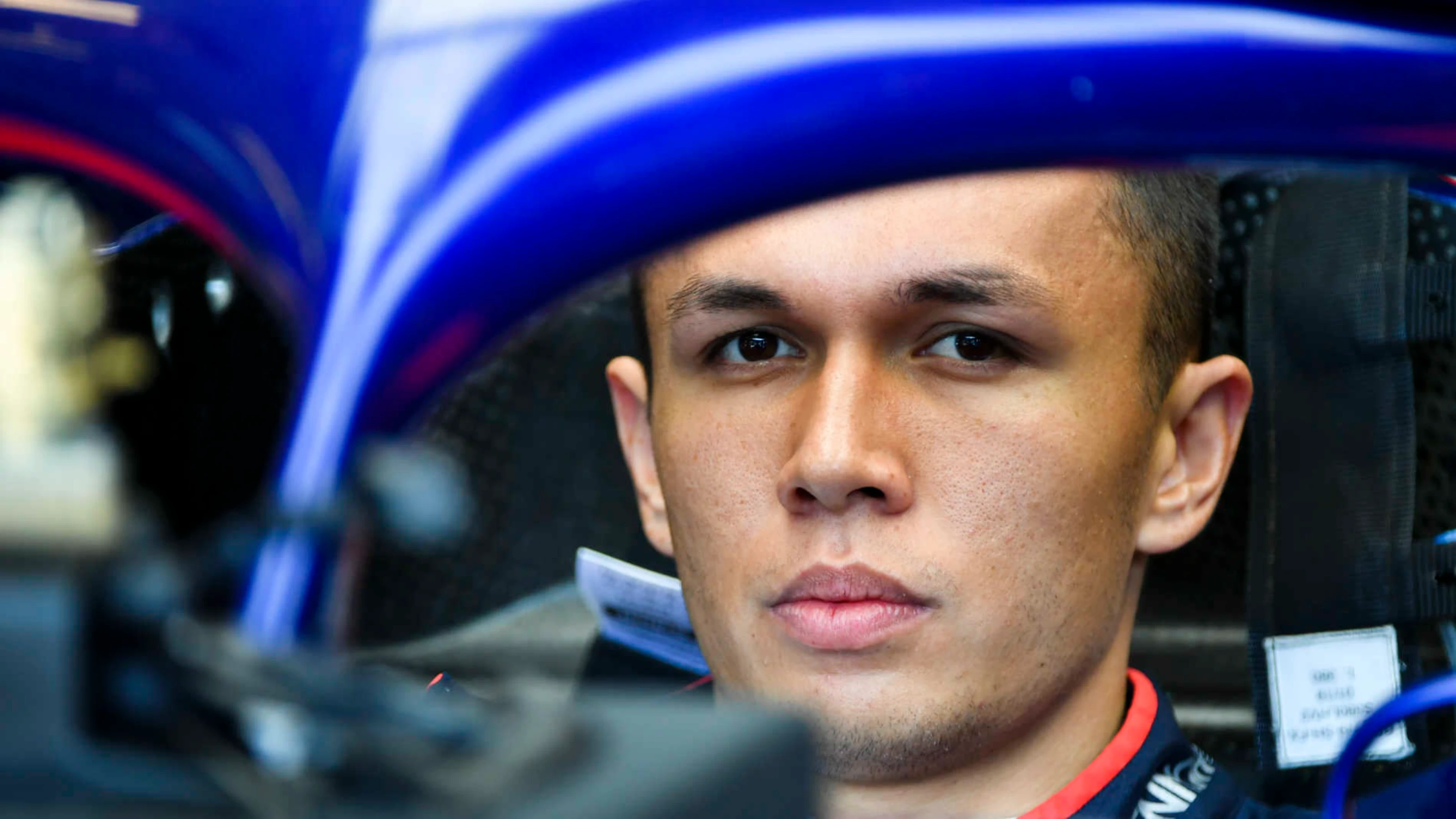 HUNGARORING, HUNGARY - AUGUST 03: Alexander Albon, Toro Rosso STR14 during the Hungarian GP at