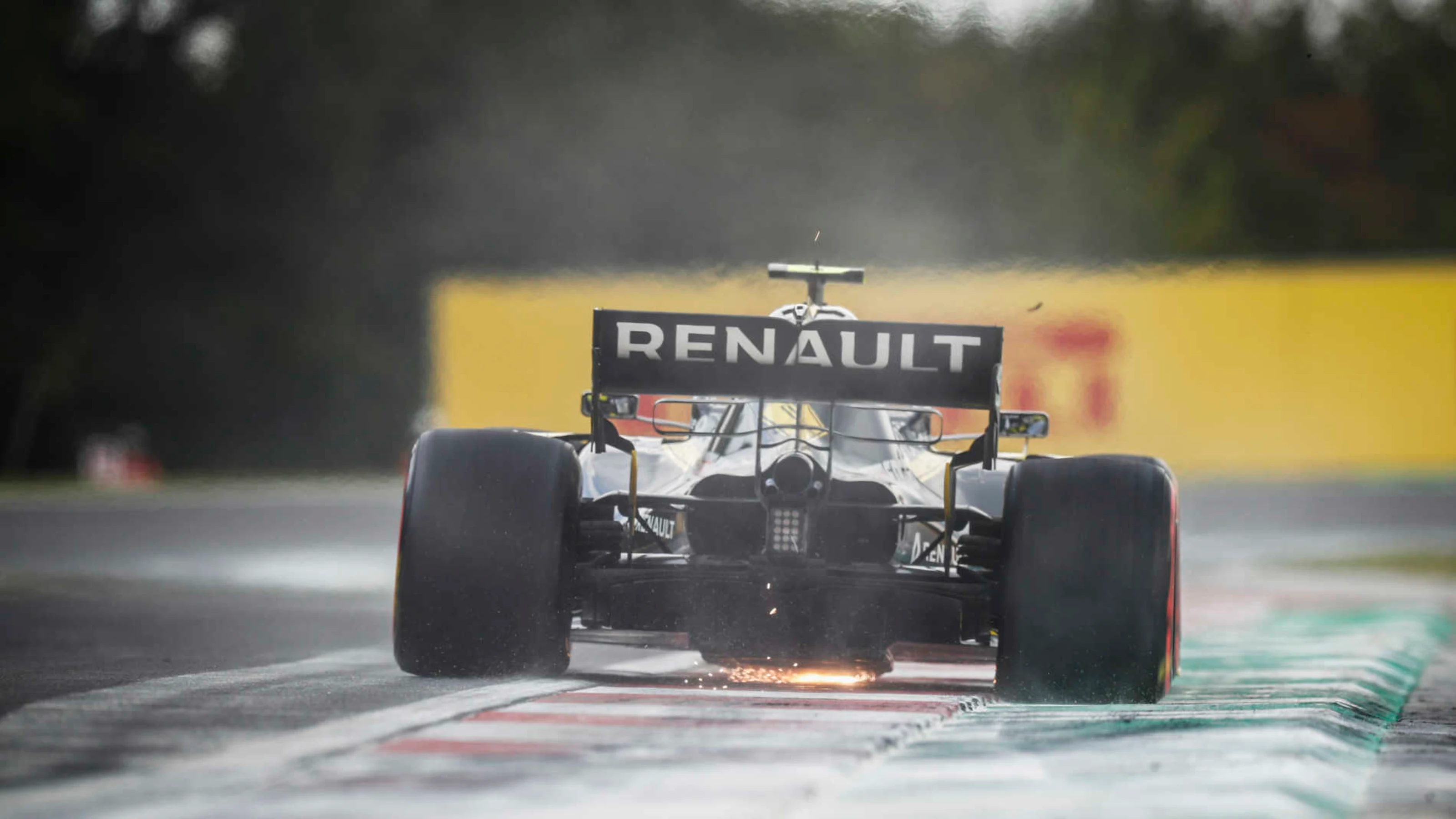 HUNGARORING, HUNGARY - AUGUST 03: Nico Hulkenberg, Renault R.S. 19 during the Hungarian GP at