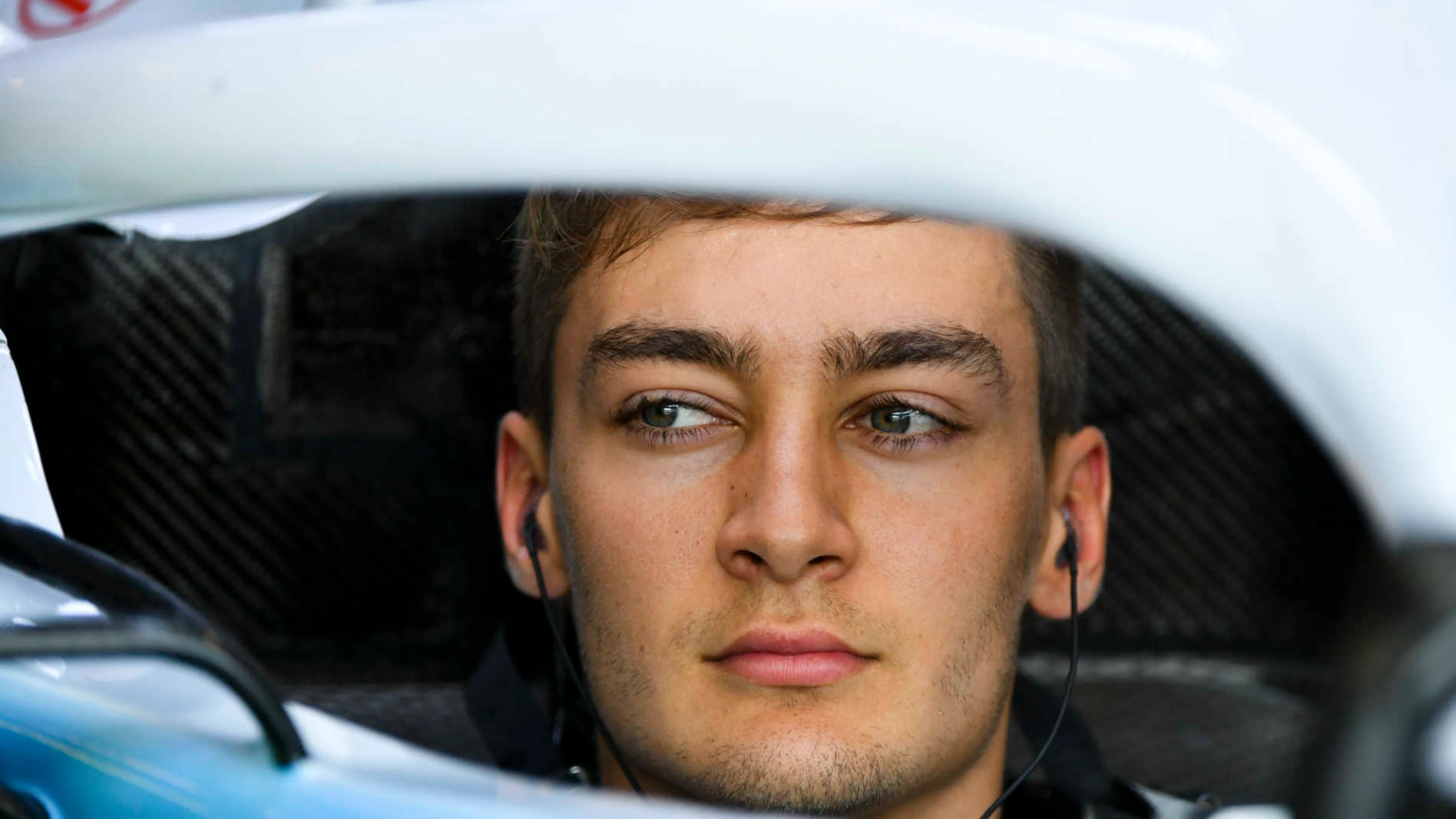 HUNGARORING, HUNGARY - AUGUST 03: George Russell, Williams Racing during the Hungarian GP at