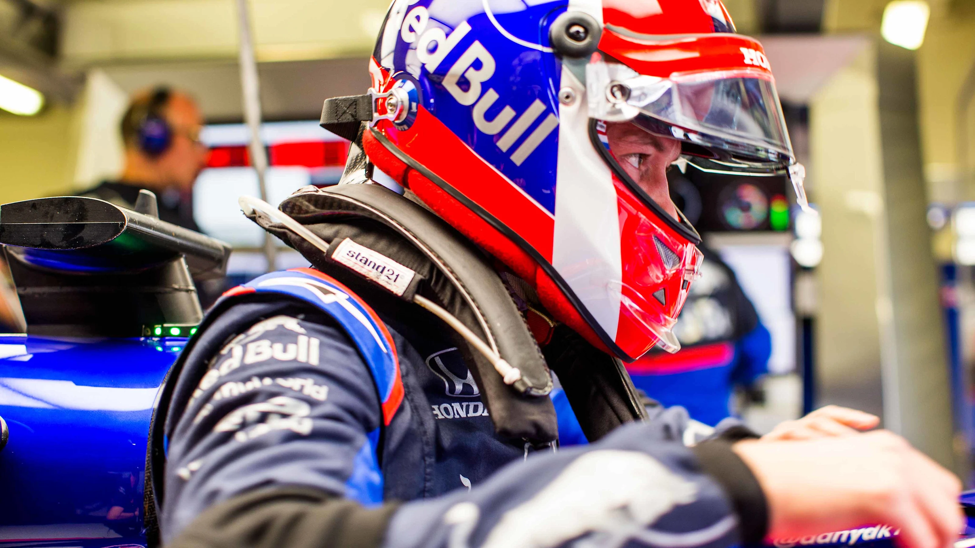 MEXICO CITY, MEXICO - OCTOBER 25: Daniil Kvyat of Scuderia Toro Rosso and Russia during practice
