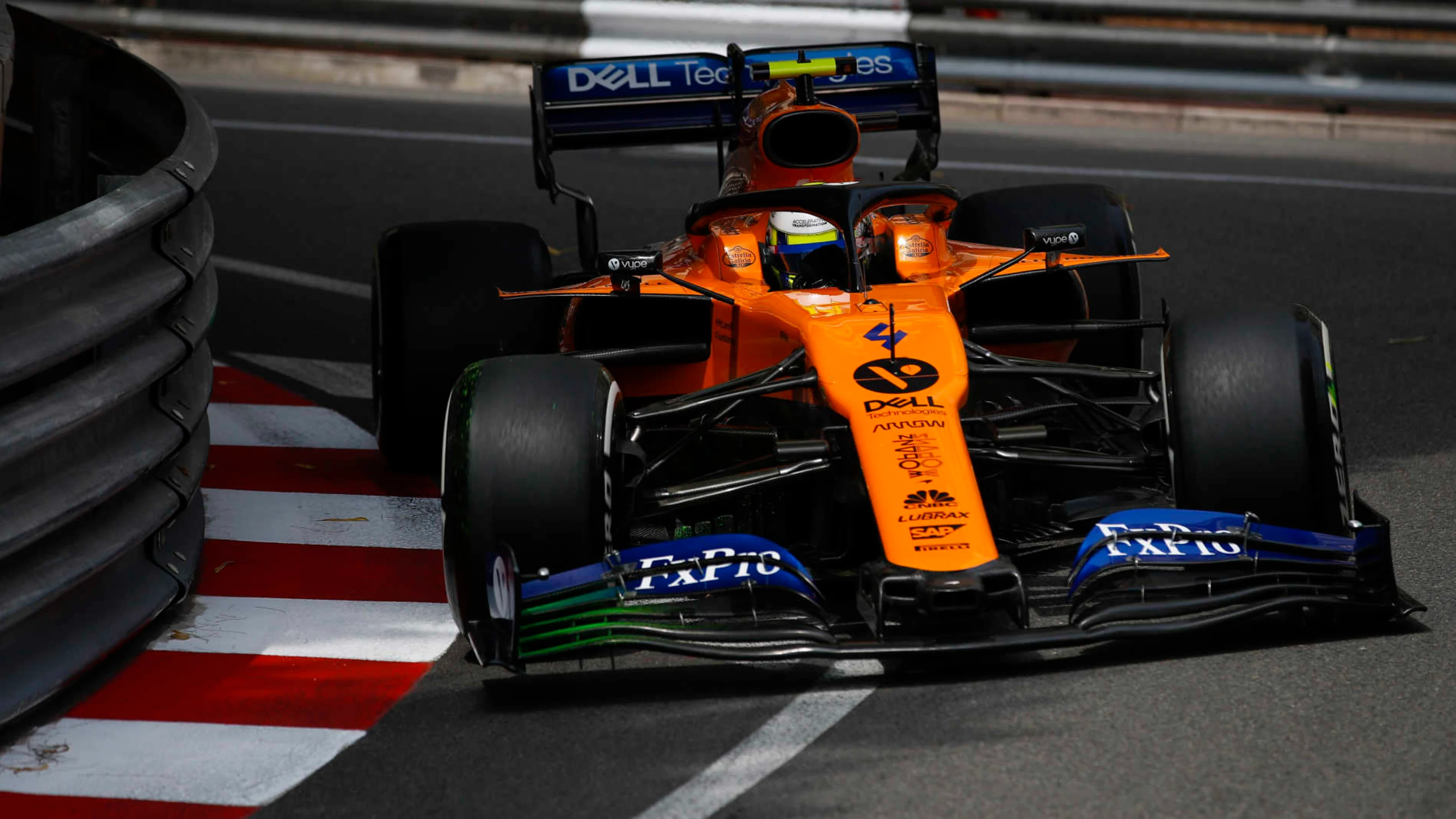 MONTE CARLO, MONACO - MAY 25: Lando Norris, McLaren MCL34 during the Monaco GP at Monte Carlo on