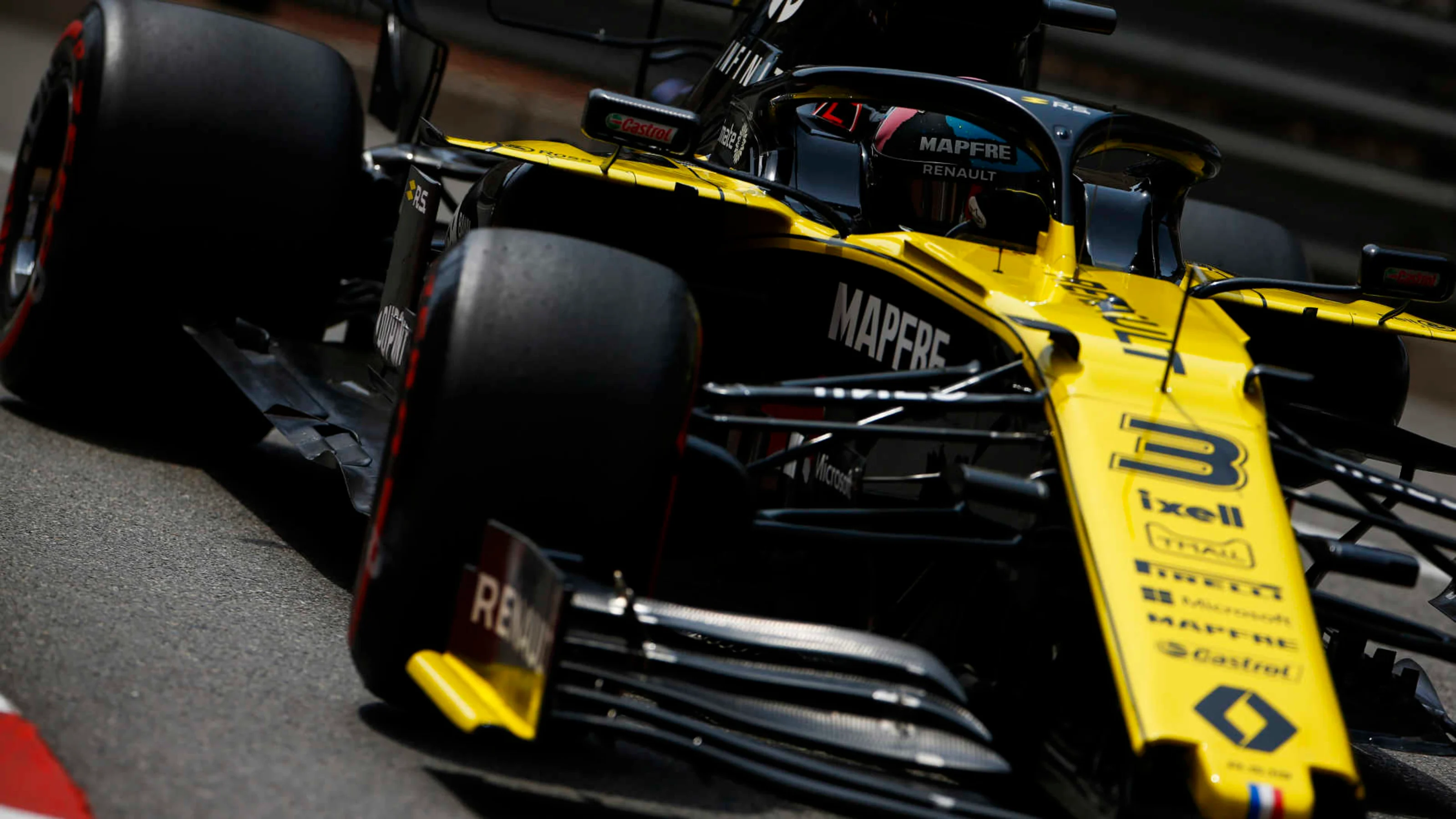 MONTE CARLO, MONACO - MAY 25: Daniel Ricciardo, Renault R.S.19 during the Monaco GP at Monte Carlo