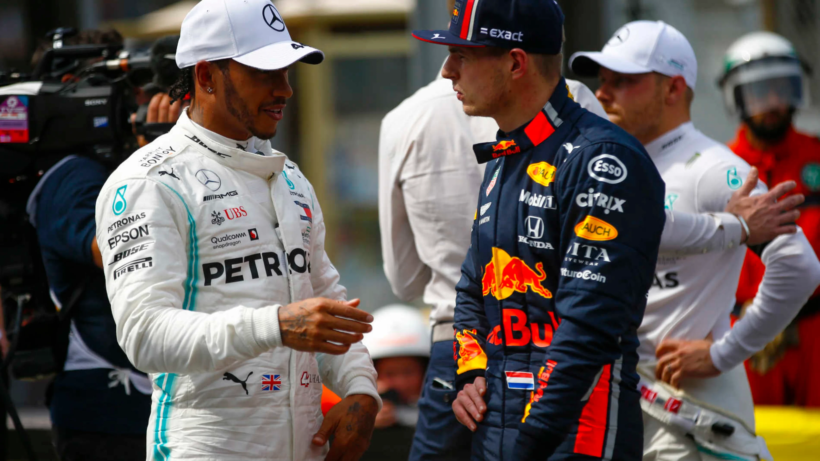 MONTE CARLO, MONACO - MAY 25: Lewis Hamilton, Mercedes AMG F1, celebrates pole postion during the