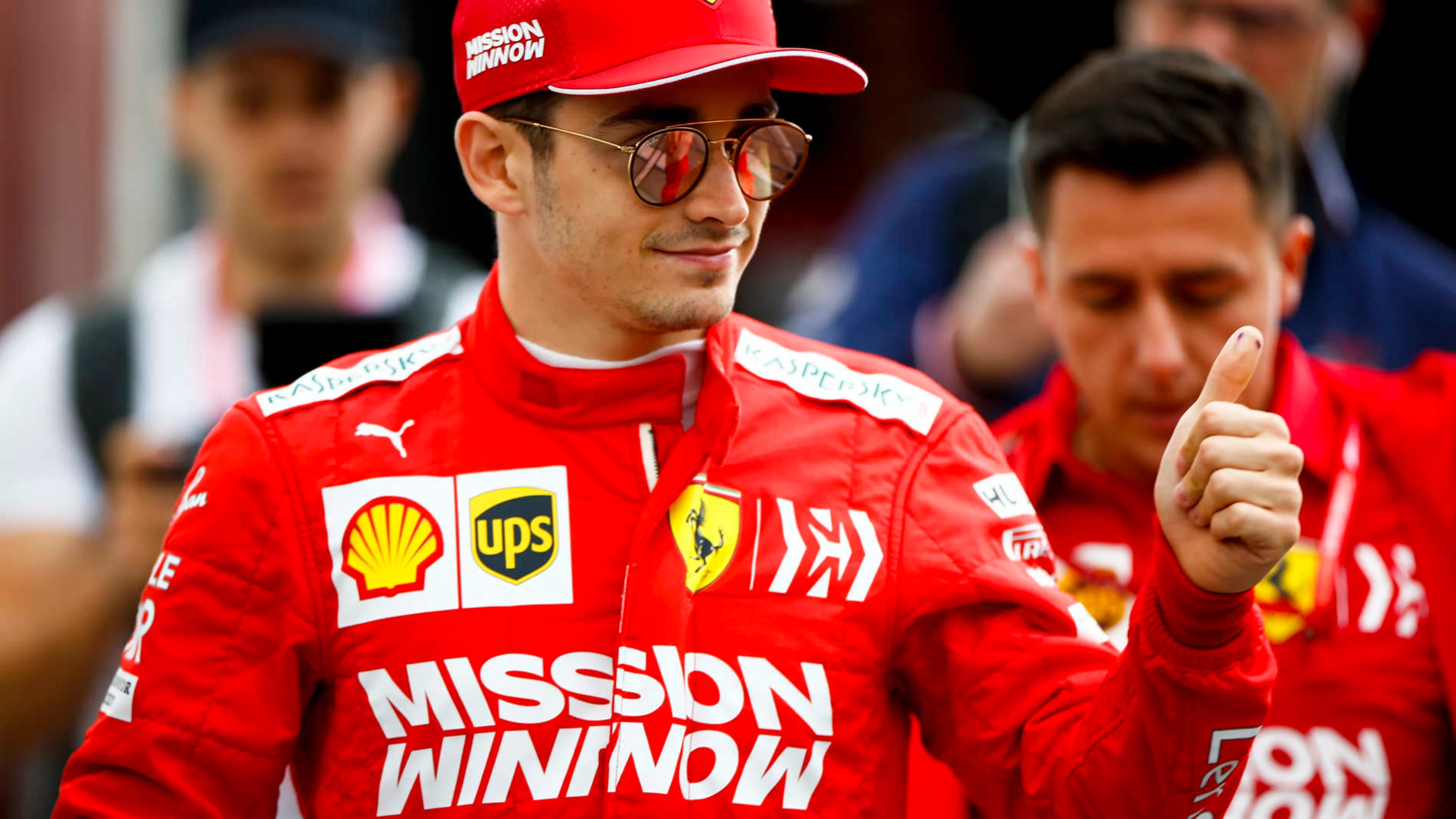 MONTE CARLO, MONACO - MAY 23: Charles Leclerc, Ferrari during the Monaco GP at Monte Carlo on May