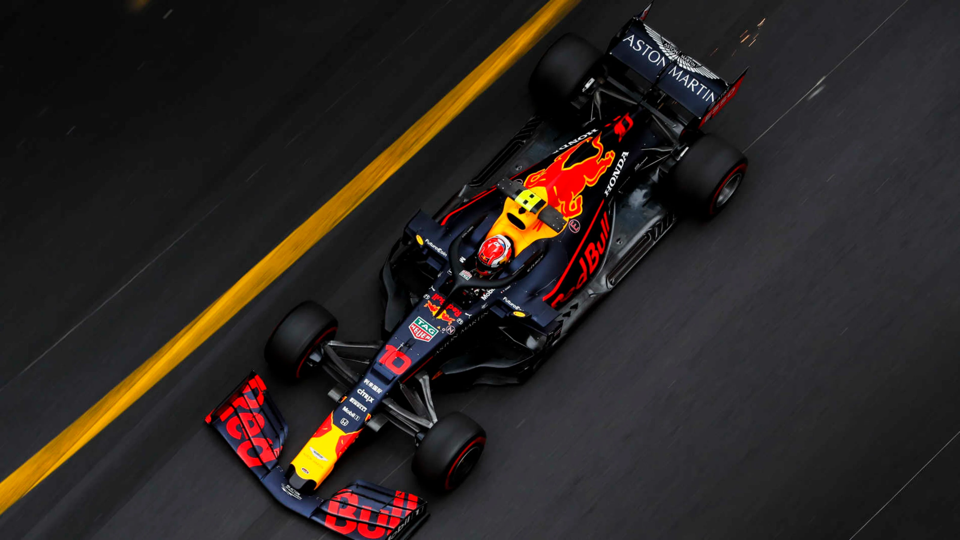 MONTE CARLO, MONACO - MAY 23: Pierre Gasly, Red Bull Racing RB15 during the Monaco GP at Monte